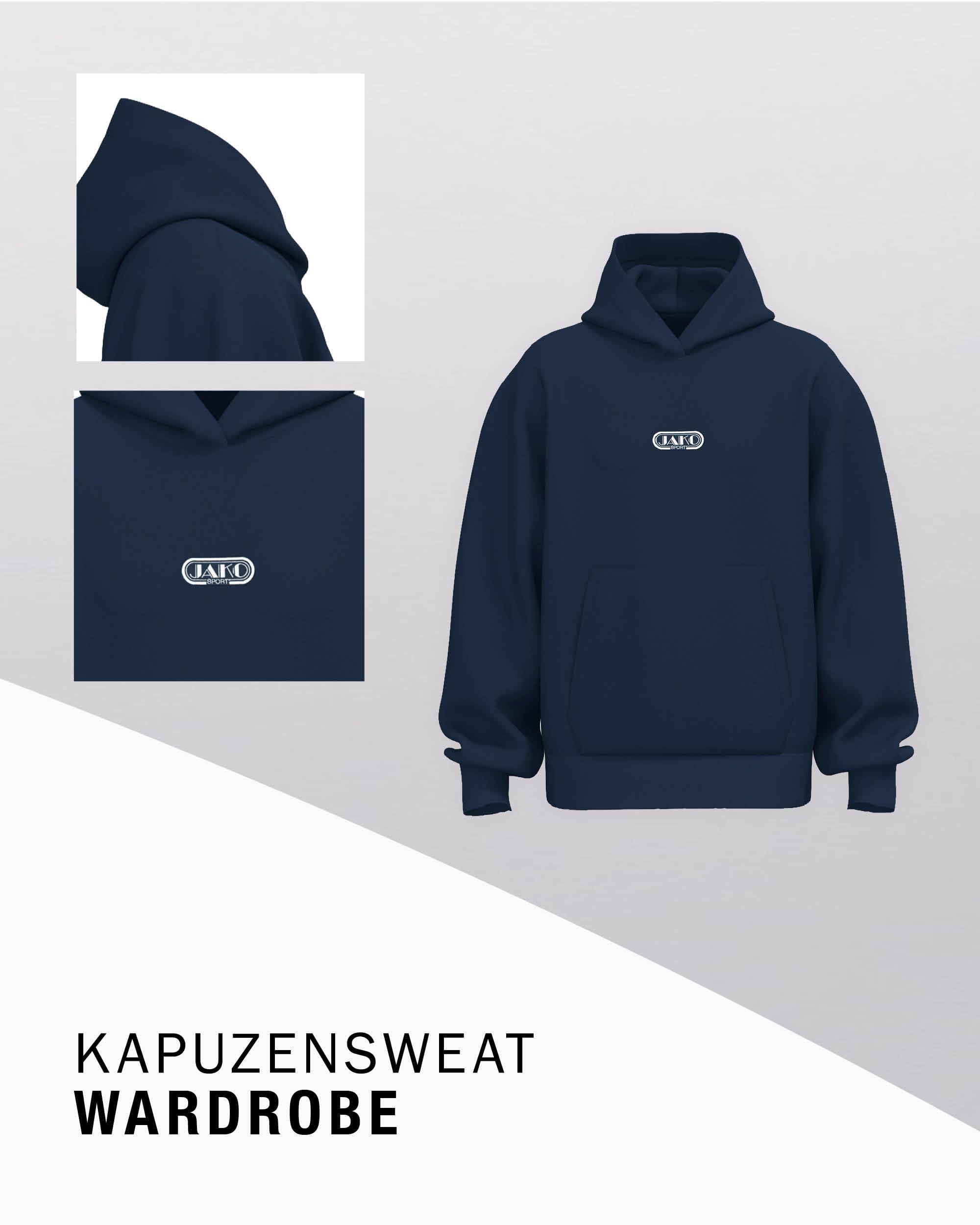 jako-wardrobe-hoodie-unisex-xs-blau-bio-baumwolle image 3