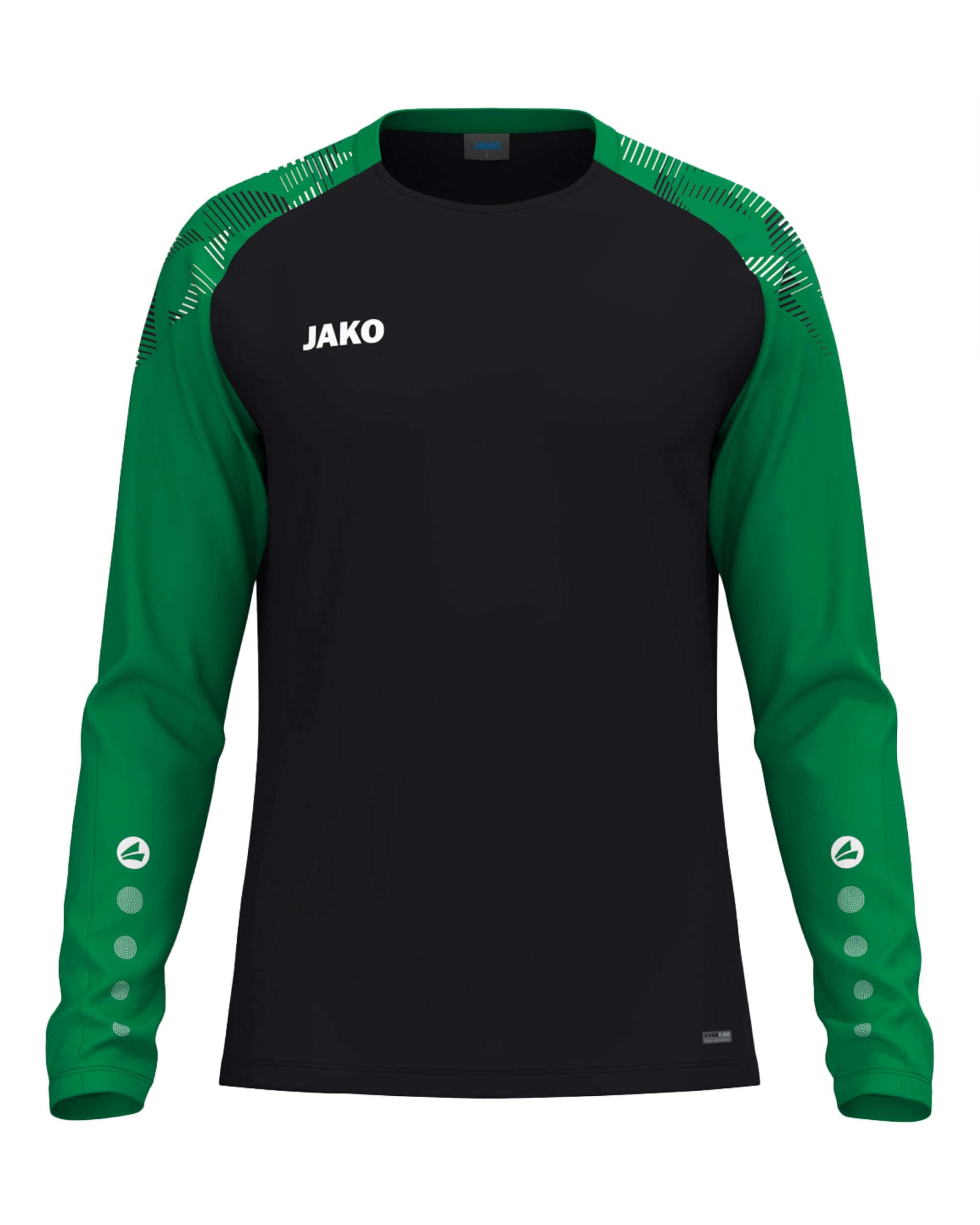 jako-sonic-sweatshirt-unisex-gr-l-schwarz-rot-keepdry image 8