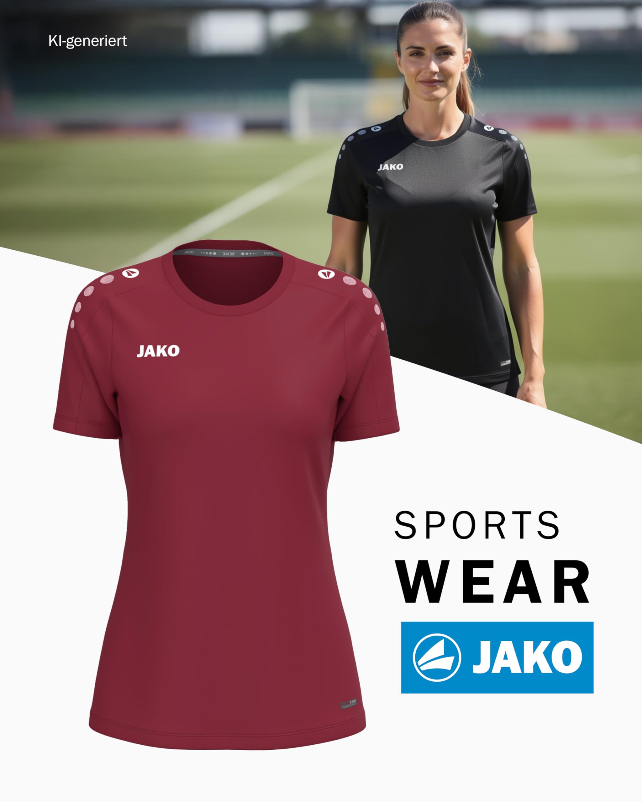 jako-one-t-shirt-damen-wei-femininer-schnitt image 3