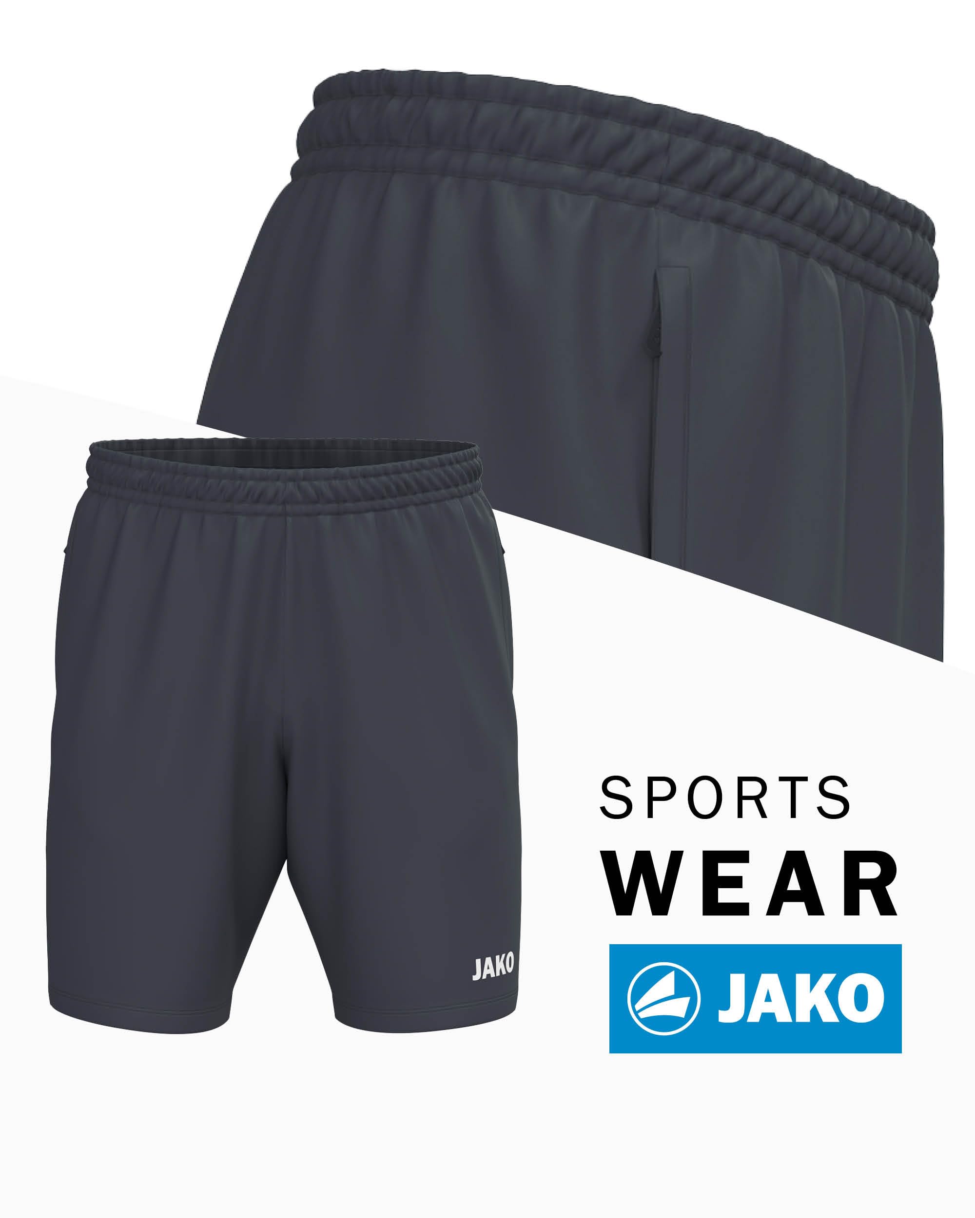 jako-one-webshort-shorts-unisex-schwarz-gr-s-recycelt image 2