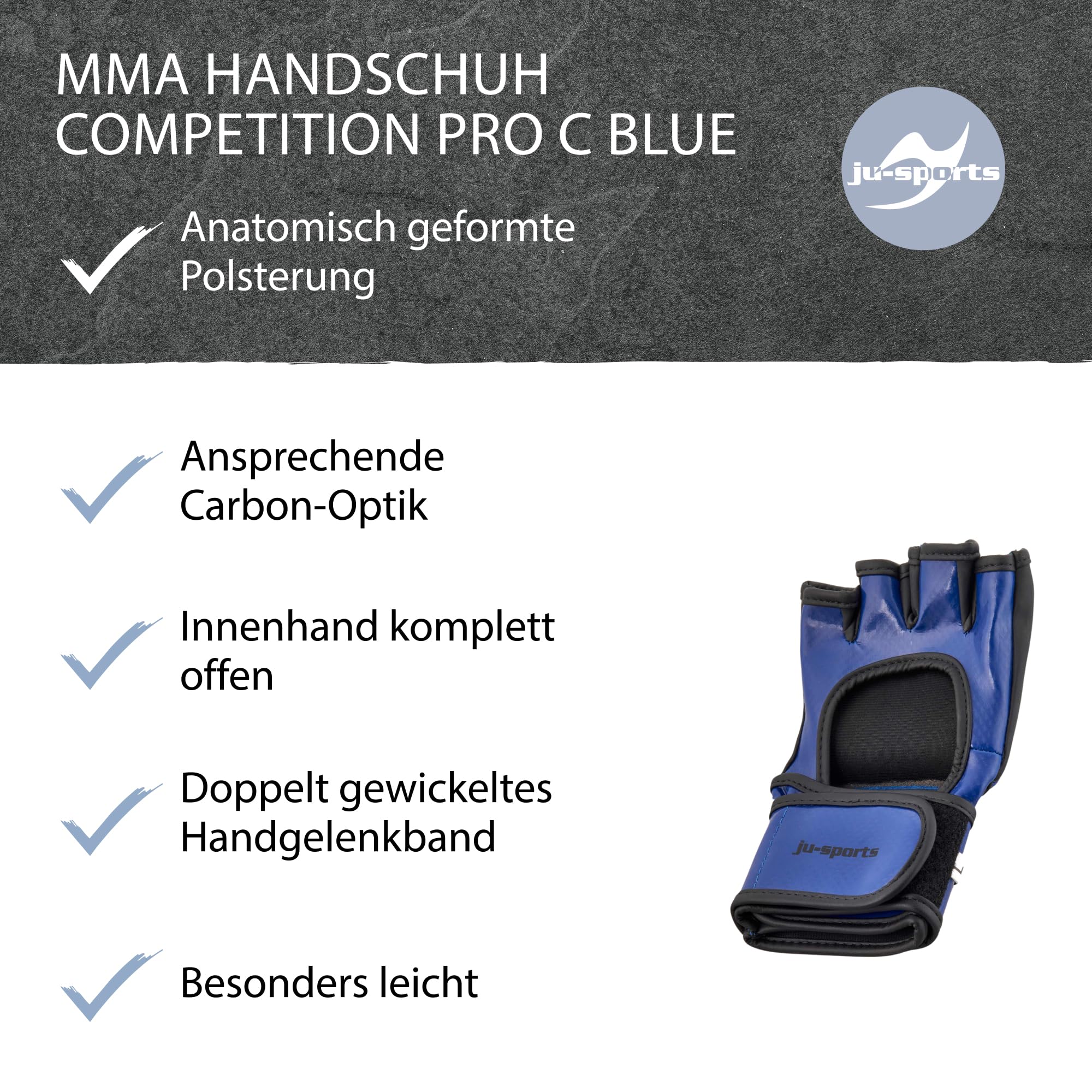 ju-sports-competition-pro-carbon-mma-handschuh-blau-gr-m image 5