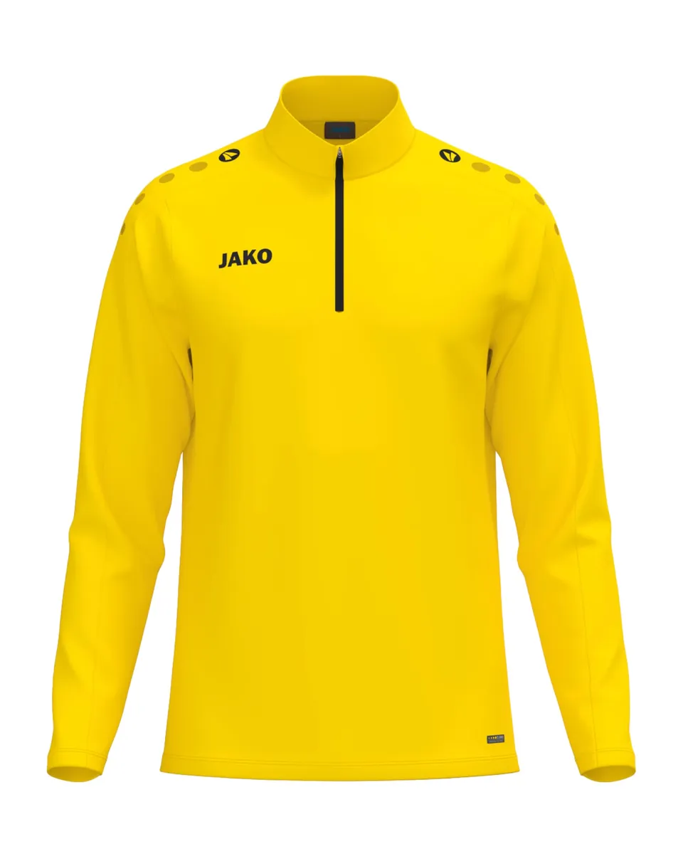 jako-one-zip-top-unisex-wei-micro-fleece-atmungsaktiv image 1