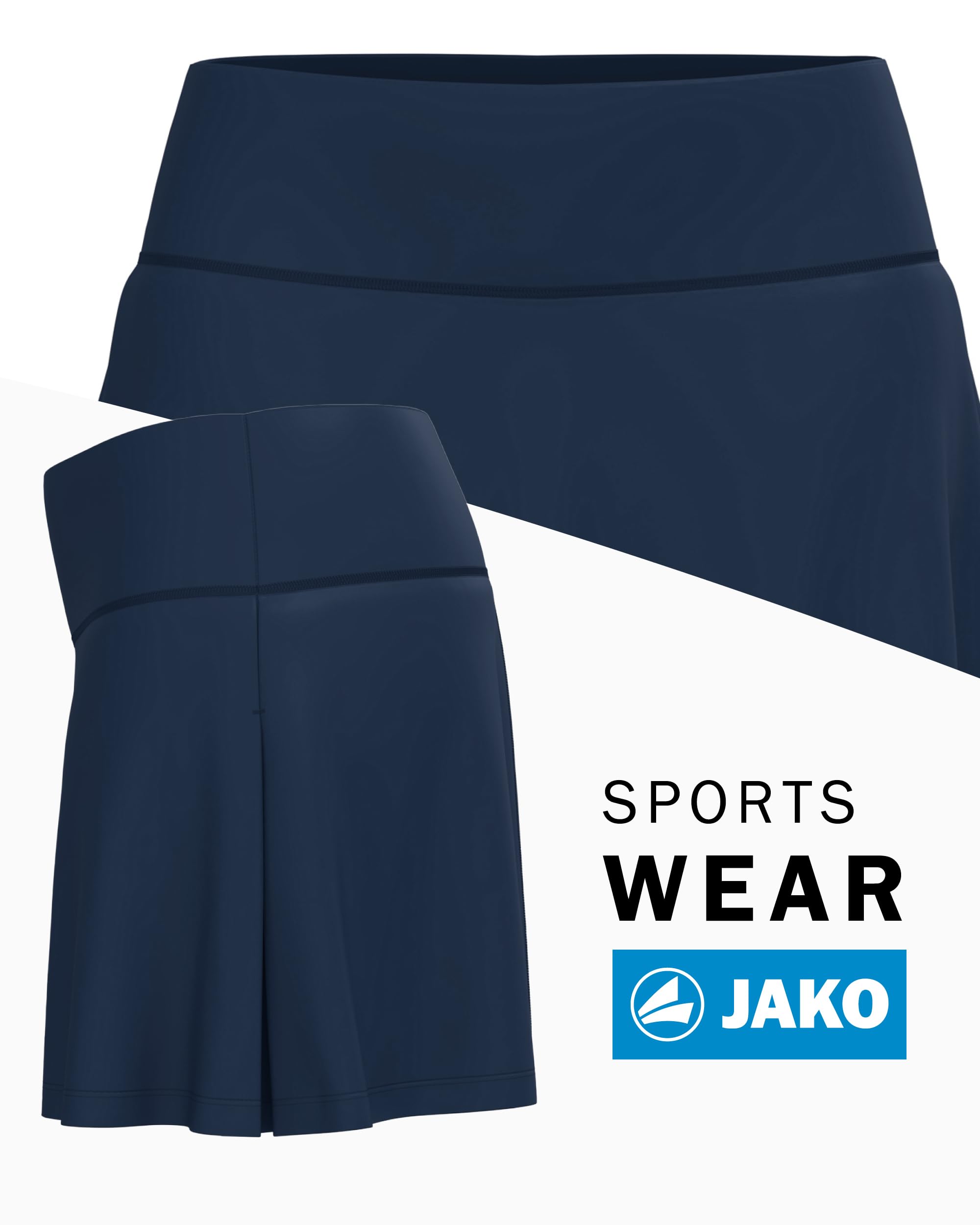 jako-rock-basic-2-0-damen-sportrock-schwarz-mit-innenhose image 3