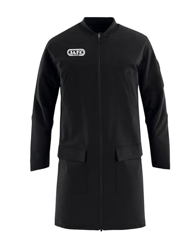 jako-wardrobe-mantel-steppjacke-schwarz-retro-wasserschutz image 7