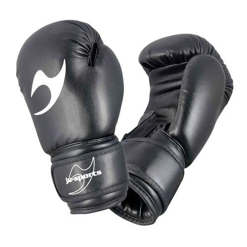 ju-sports-boxhandschuhe-kinder-8-oz-schwarz-kunstleder image 7