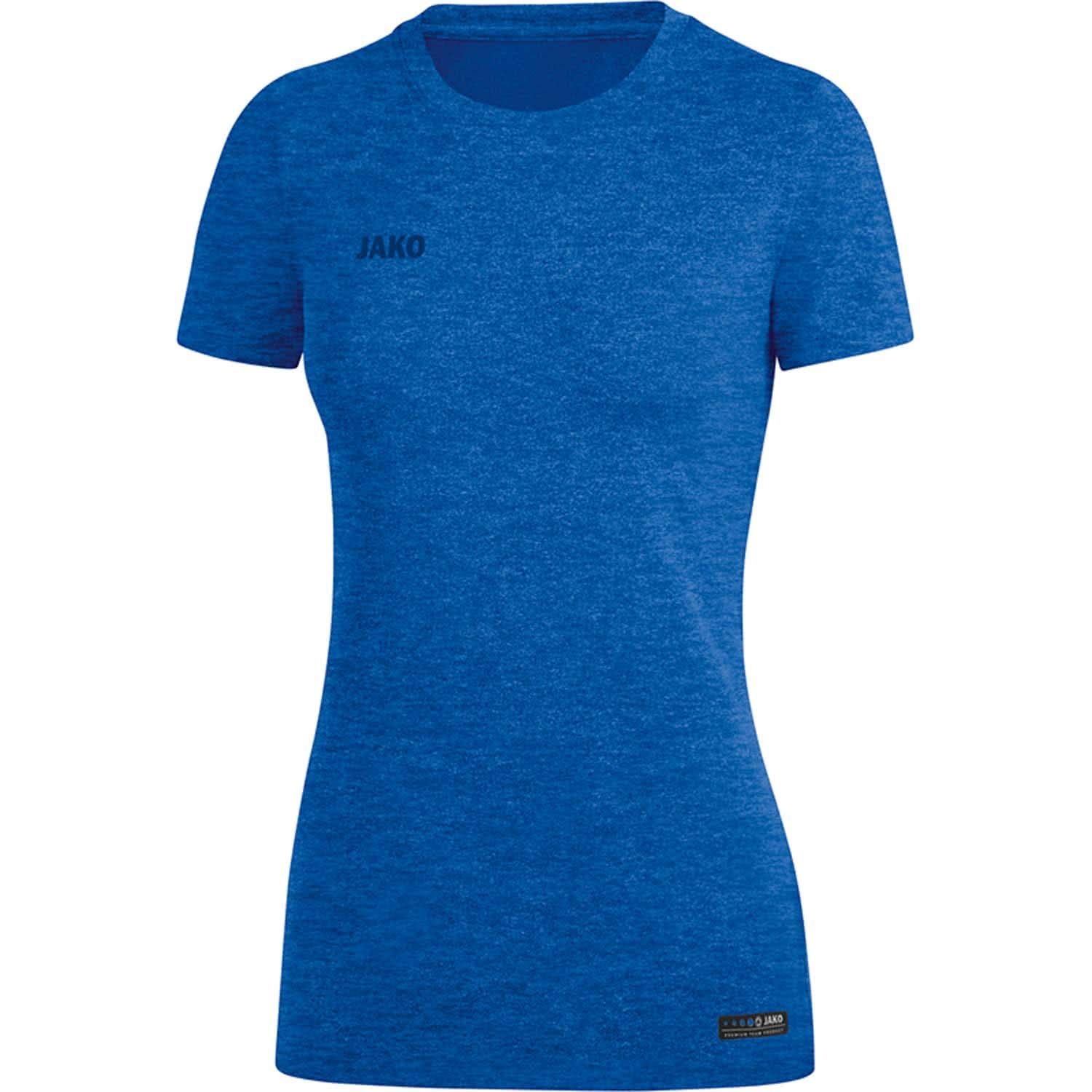 jako-premium-basic-t-shirt-damen-anthrazit-meliert-34 image 6