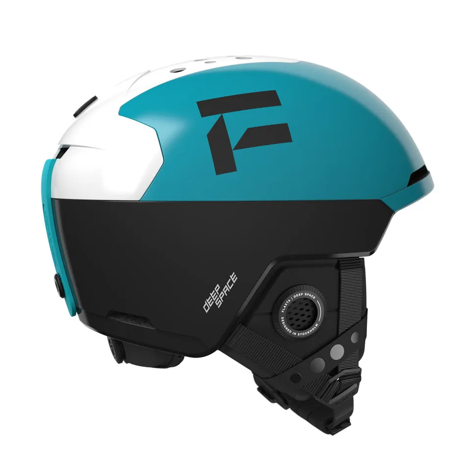 flaxta-deep-space-junior-skihelm-bright-pink-black-51-54-cm image 1