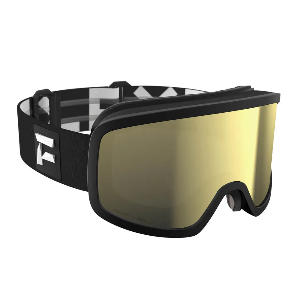 flaxta-solid-skibrille-snowboardbrille-schwarz-gold-mirror image 1