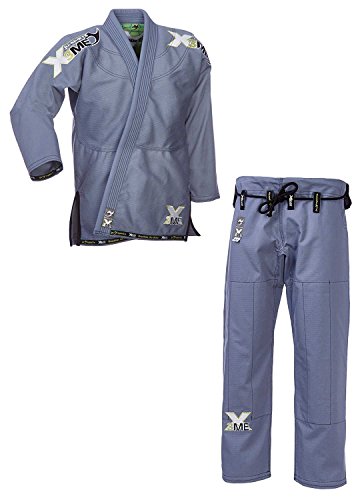 ju-sports-extreme-2-0-c16-bjj-gi-grey-lime-a4-180-robust image 2