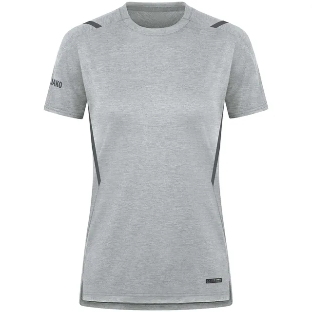 jako-challenge-t-shirt-36-hellgrau-meliert-freizeit-melange image 1