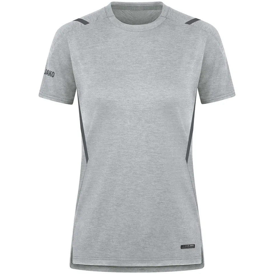 jako-challenge-t-shirt-36-hellgrau-meliert-freizeit-melange image 1
