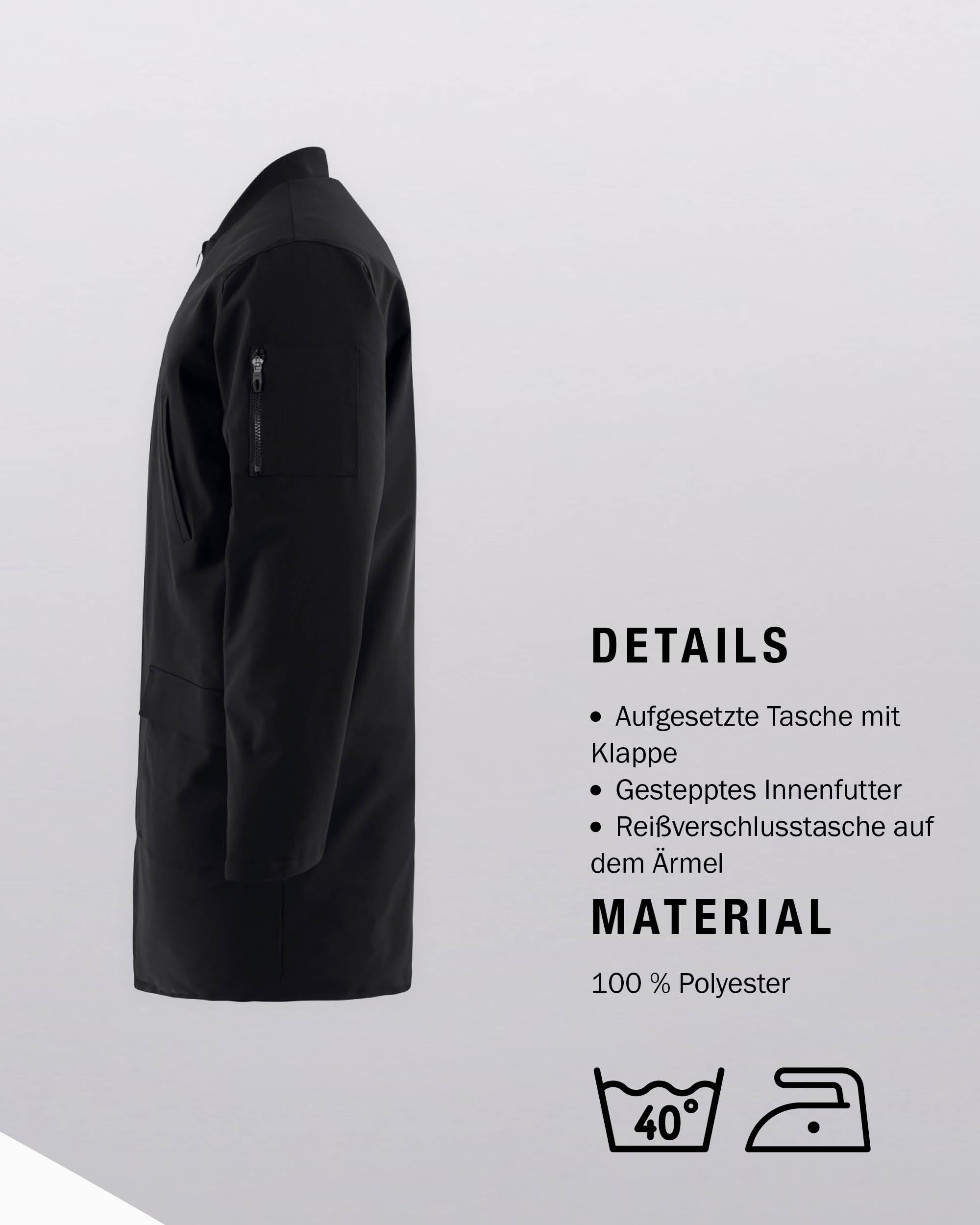 jako-wardrobe-mantel-steppjacke-schwarz-retro-wasserschutz image 4