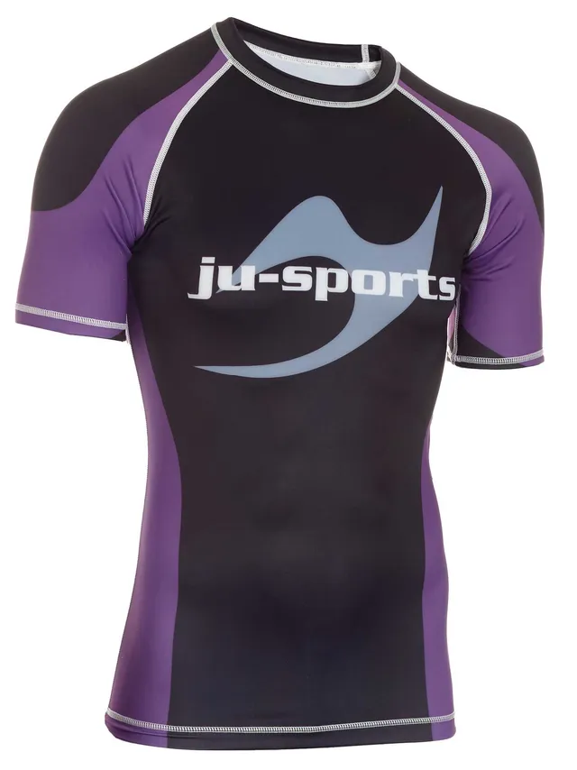 ju-sports-rank-rashguard-pro-kurzarm-rashguard-lila-gr-s-blaugurt image 1