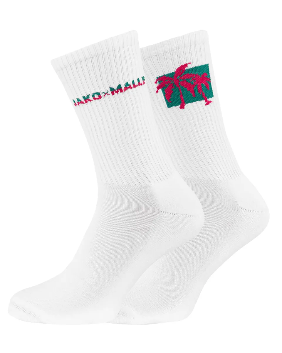 jako-malle-sportsocken-35-38-fuchsia-t-rkis-2er-pack image 1
