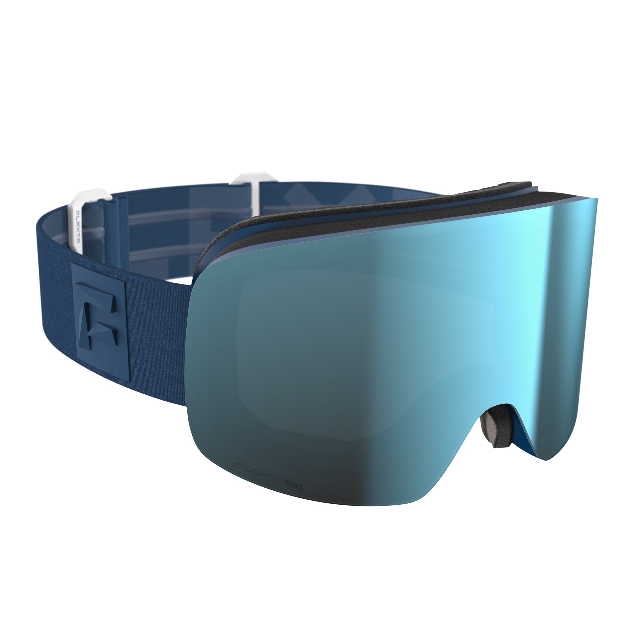 flaxta-prime-skibrille-black-gold-mirror-zylindrisch image 7