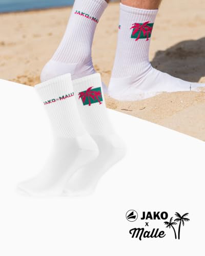 jako-malle-sportsocken-35-38-fuchsia-t-rkis-2er-pack image 8