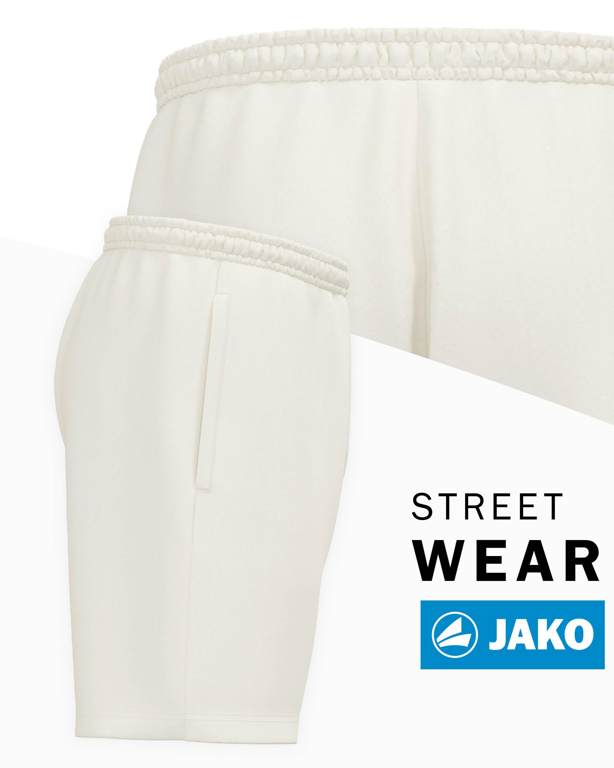 jako-wardrobe-shorts-unisex-sportshorts-schwarz-retro-polyester image 2