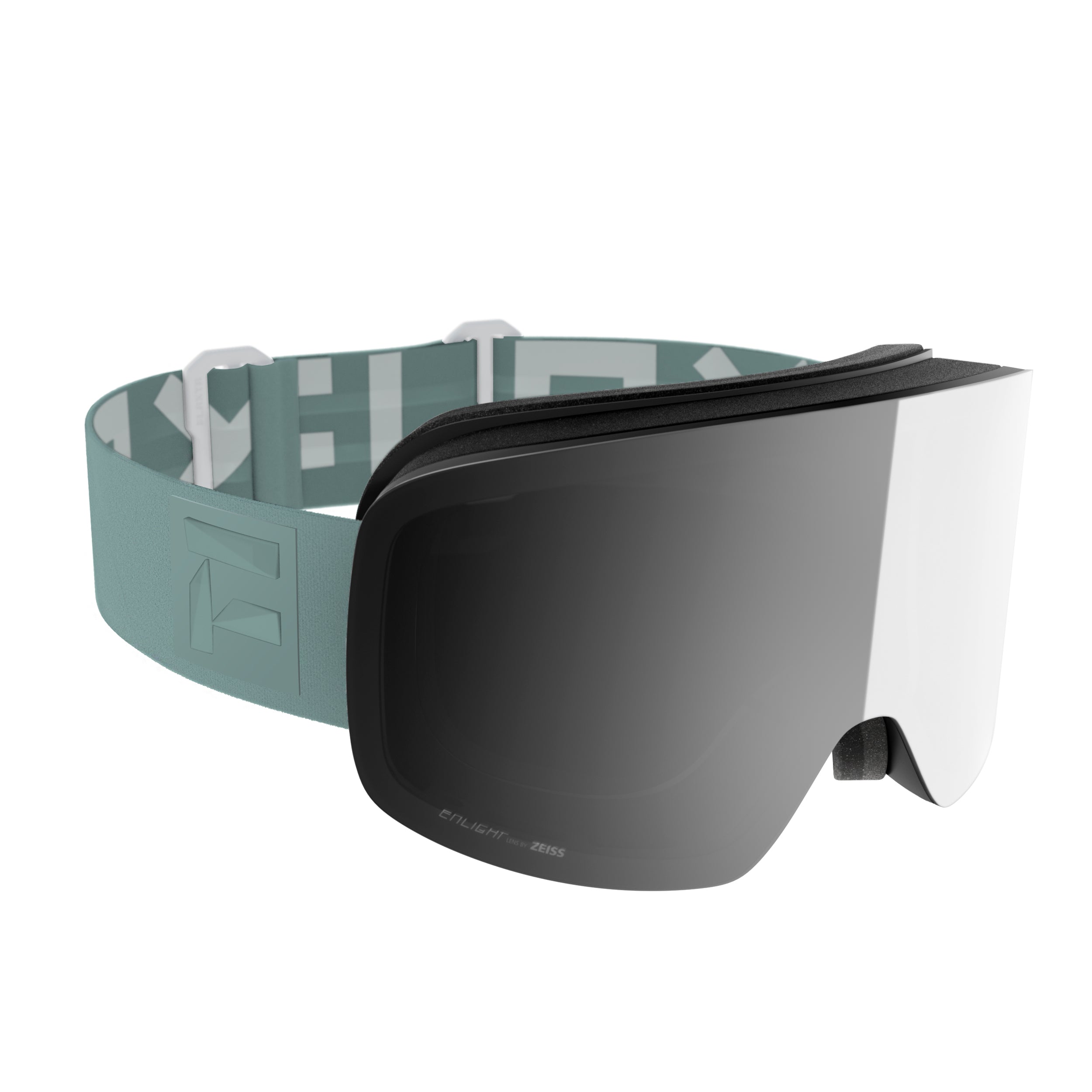 flaxta-prime-skibrille-black-gold-mirror-zylindrisch image 3