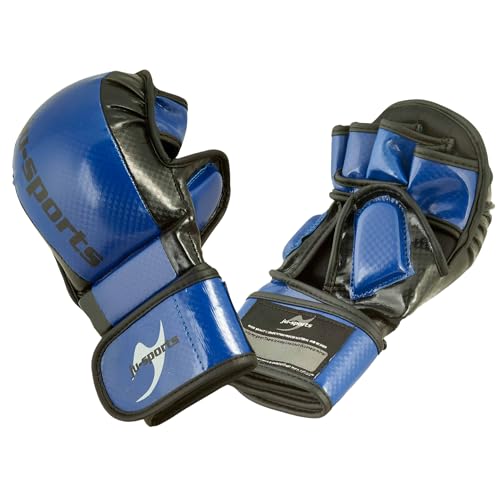 ju-sports-carbon-mma-handschuhe-sparring-blau-gr-xl image 7