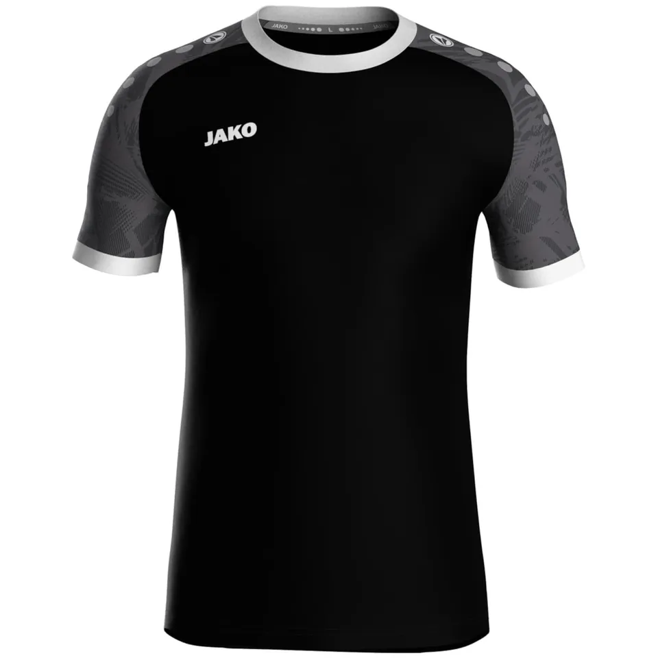 jako-iconic-trikot-kinder-128-schwarz-anthrazit-fu-ball image 1