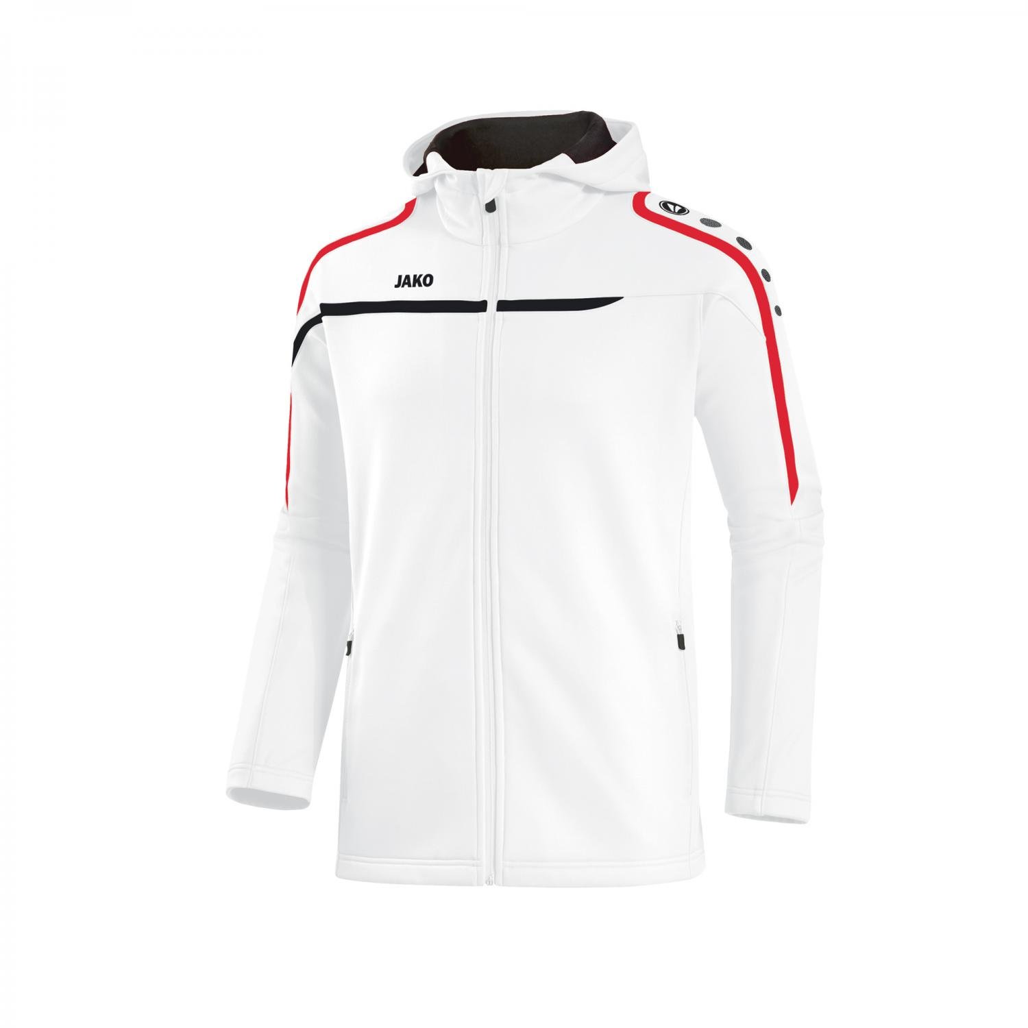 jako-performance-kapuzenjacke-herren-schwarz-wei-grau image 2