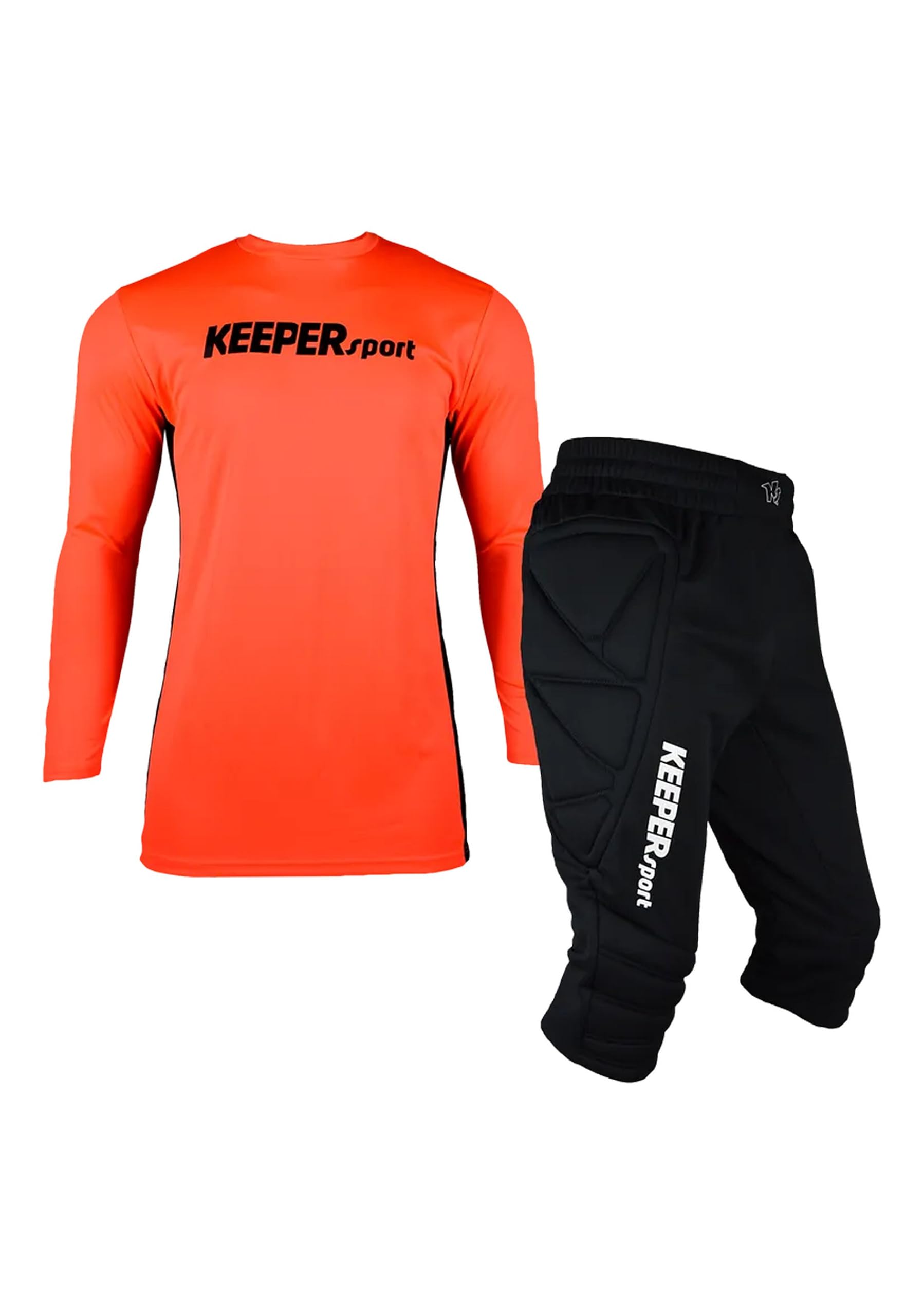 keepersport-torwarttrikot-herren-langarm-rotschwarz-gepolstert image 3