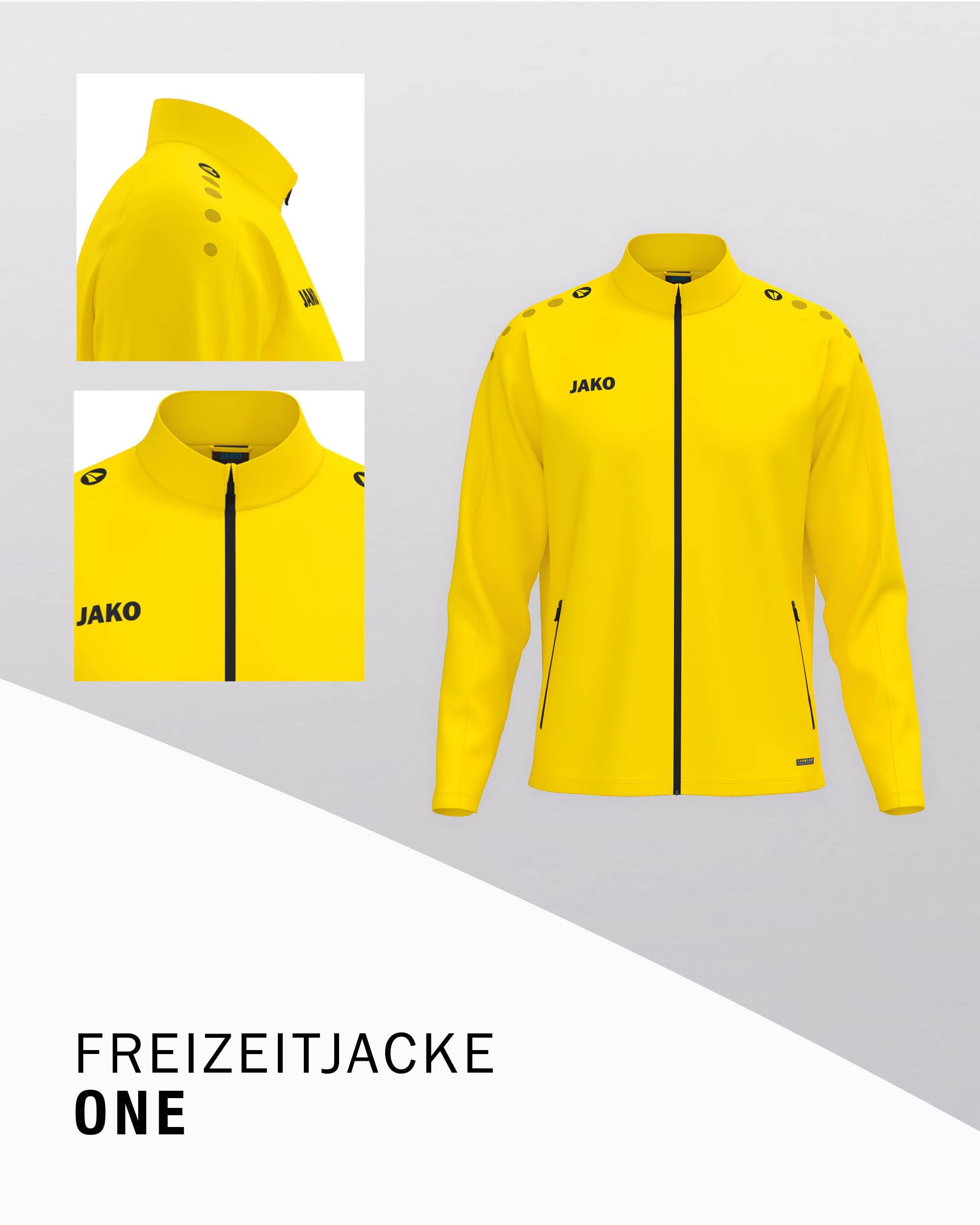 jako-one-freizeitjacke-marine-leichte-trainingsjacke-unisex image 3
