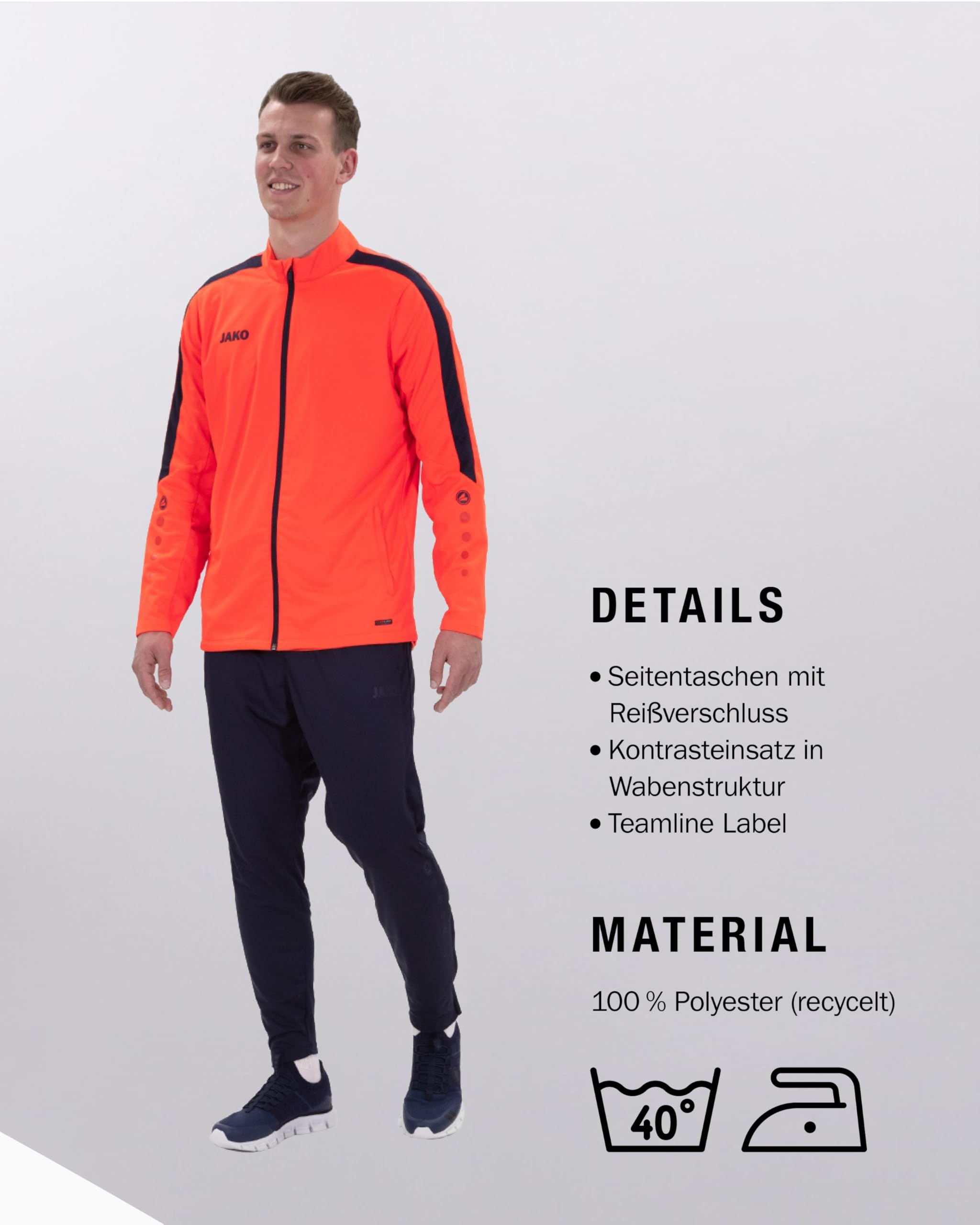jako-power-trainingsanzug-kinder-marine-128 image 5