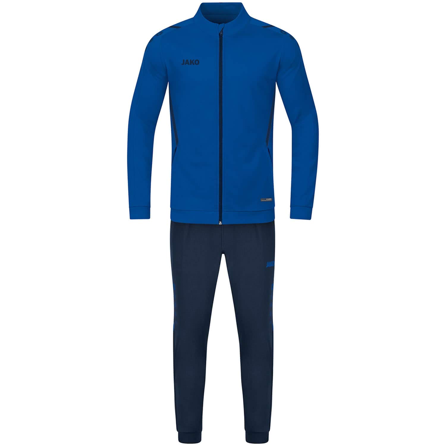 jako-challenge-trainingsanzug-herren-l-schwarz-wei-polyester image 1