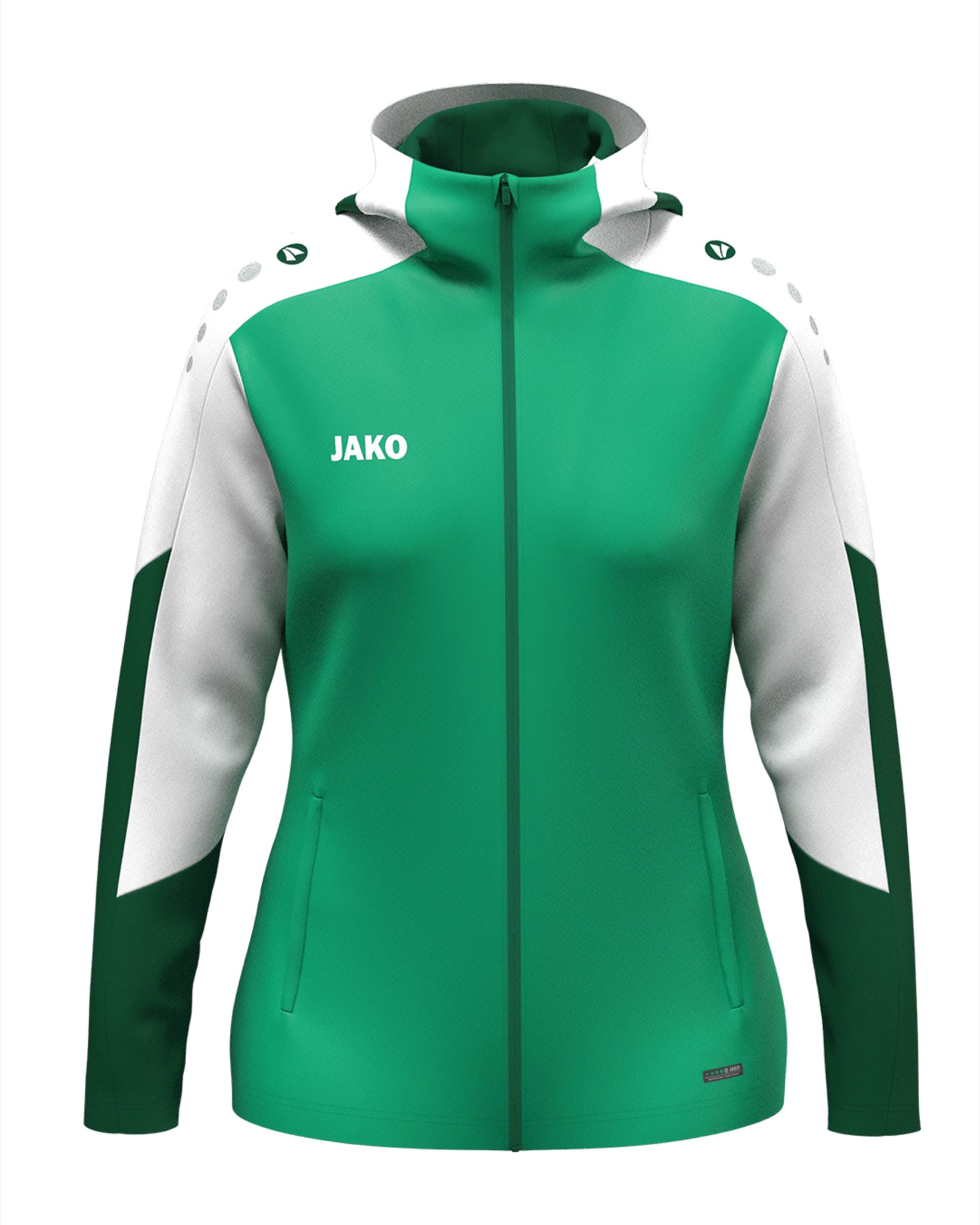jako-dynamic-kapuzenjacke-damen-gelb-s image 8