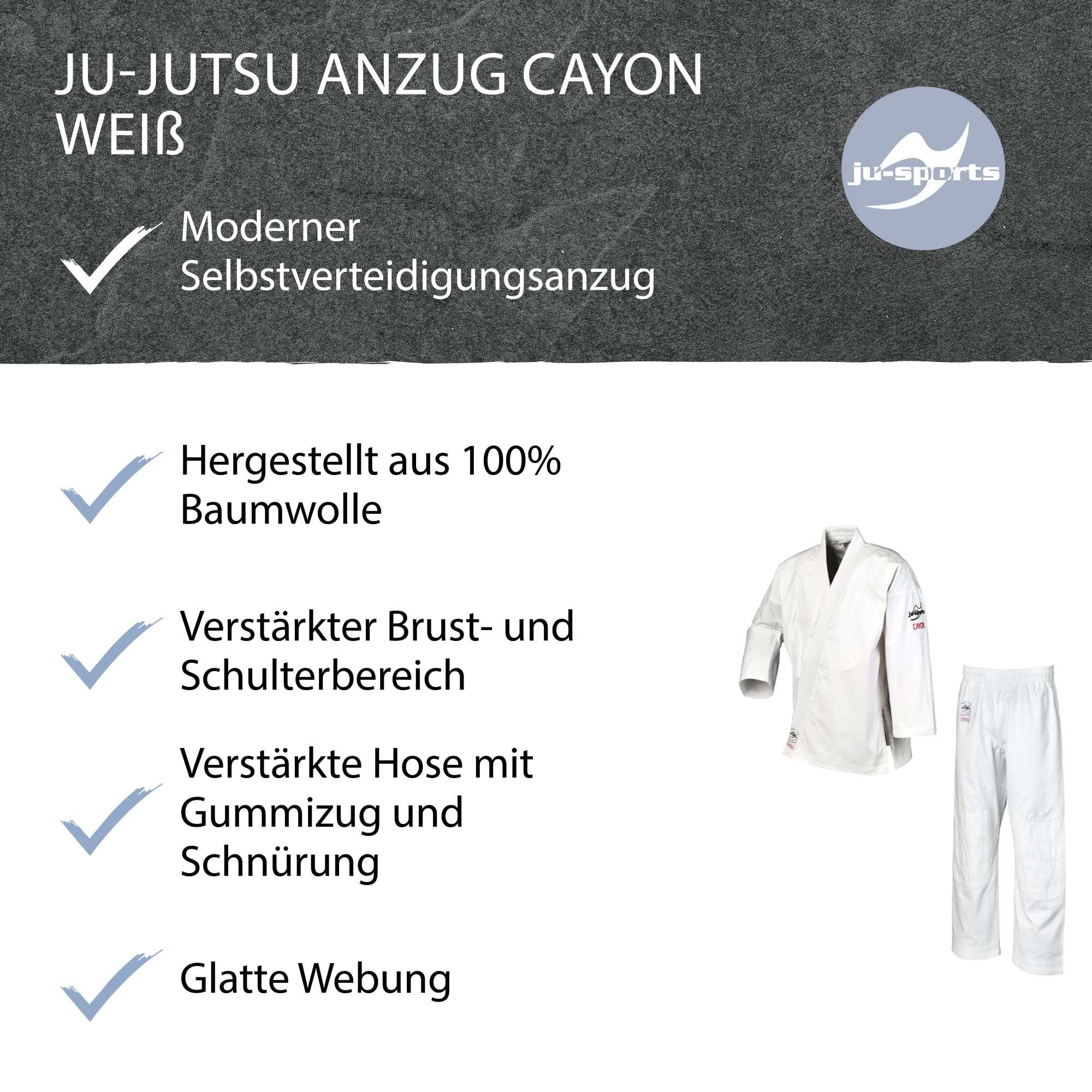 ju-sports-fightwear-jujutsu-anzug-wei-gr-e-190 image 5