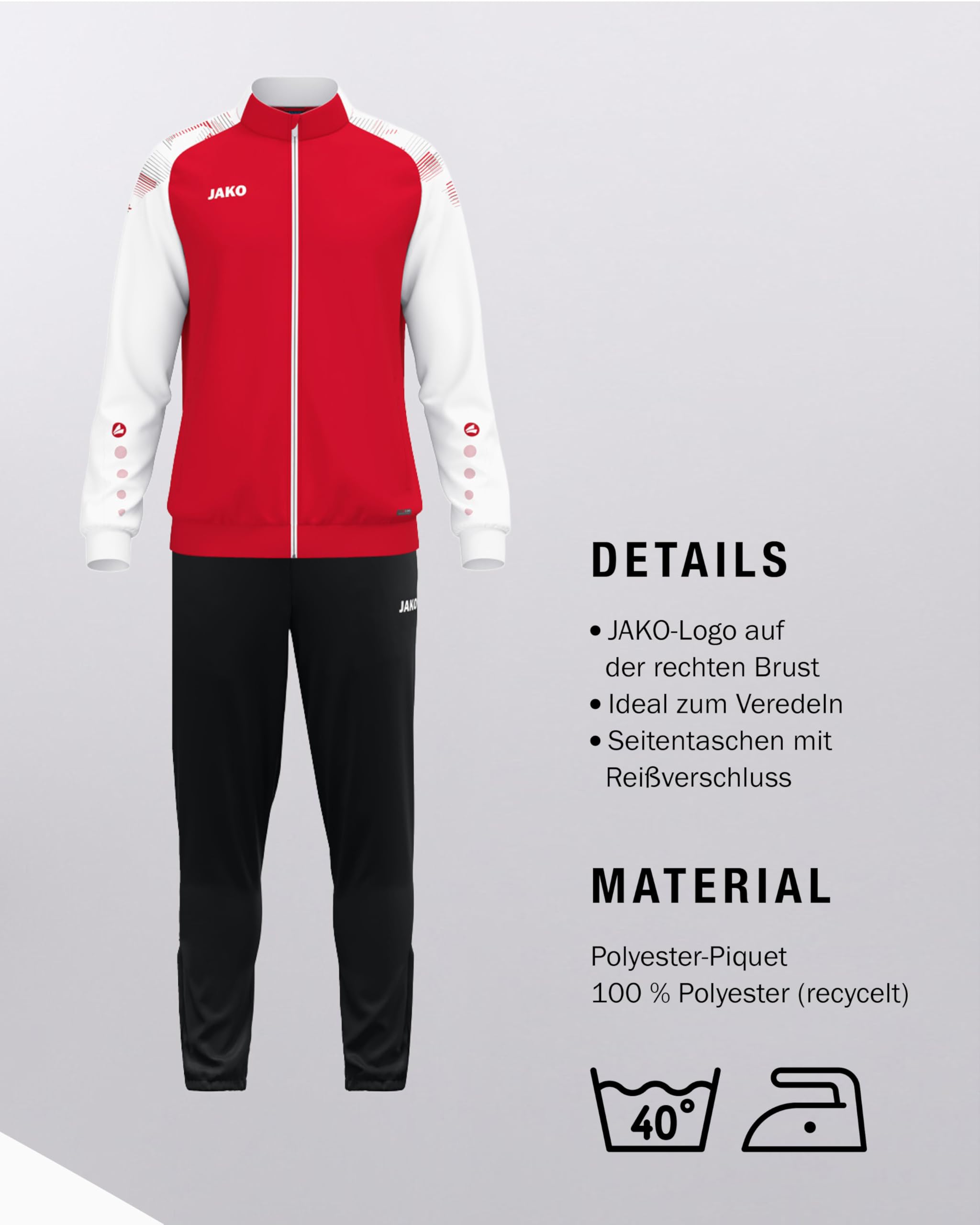jako-sonic-trainingsanzug-polyester-keep-dry image 4
