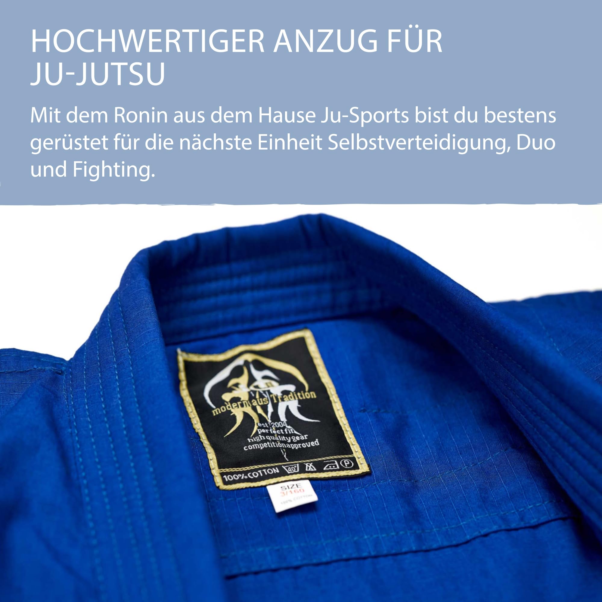 ju-sports-fightwear-sv-premium-ronin-jujutsu-anzug-m-blau image 4