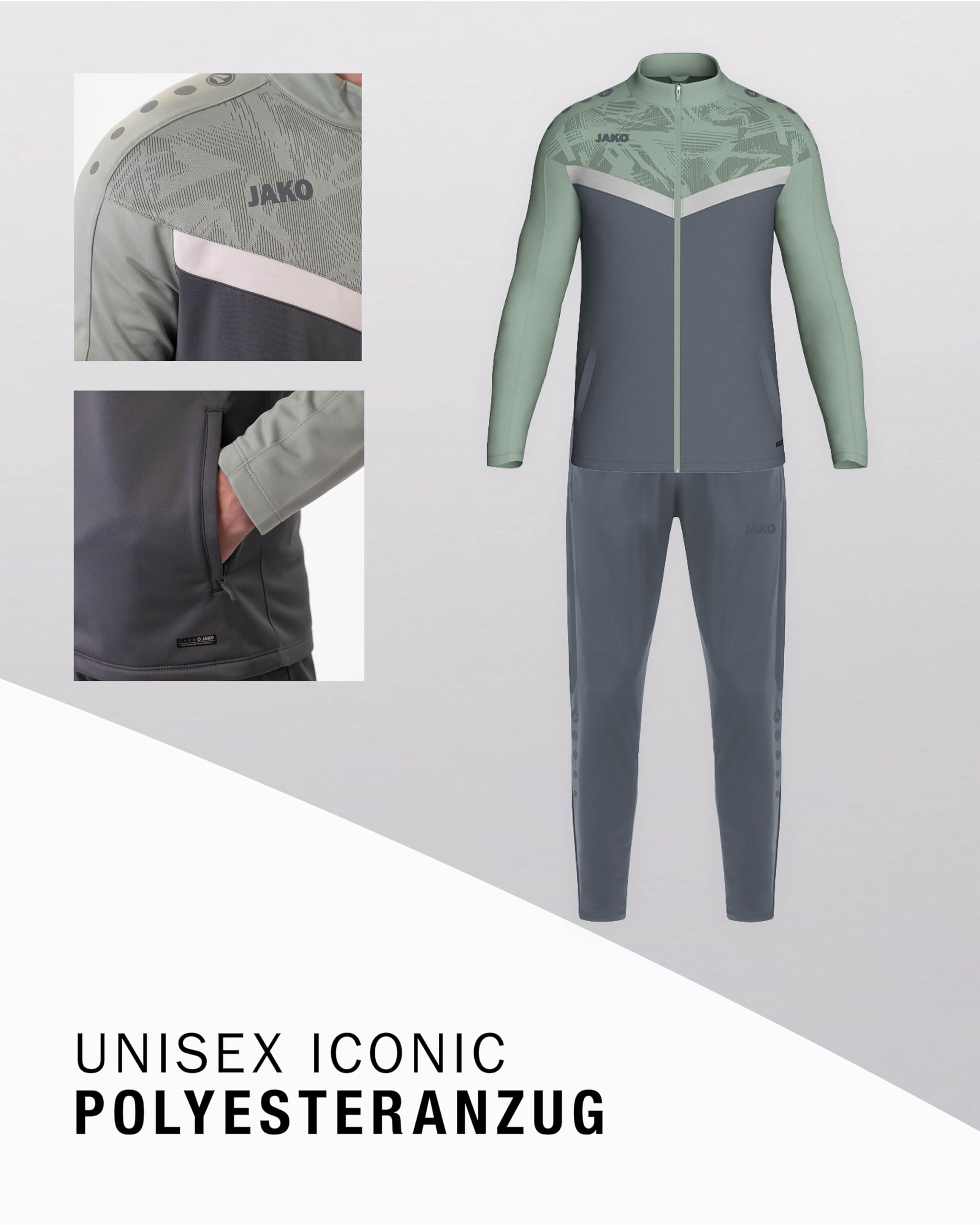 jako-iconic-trainingsanzug-herren-s-schwarz-anthrazit image 3