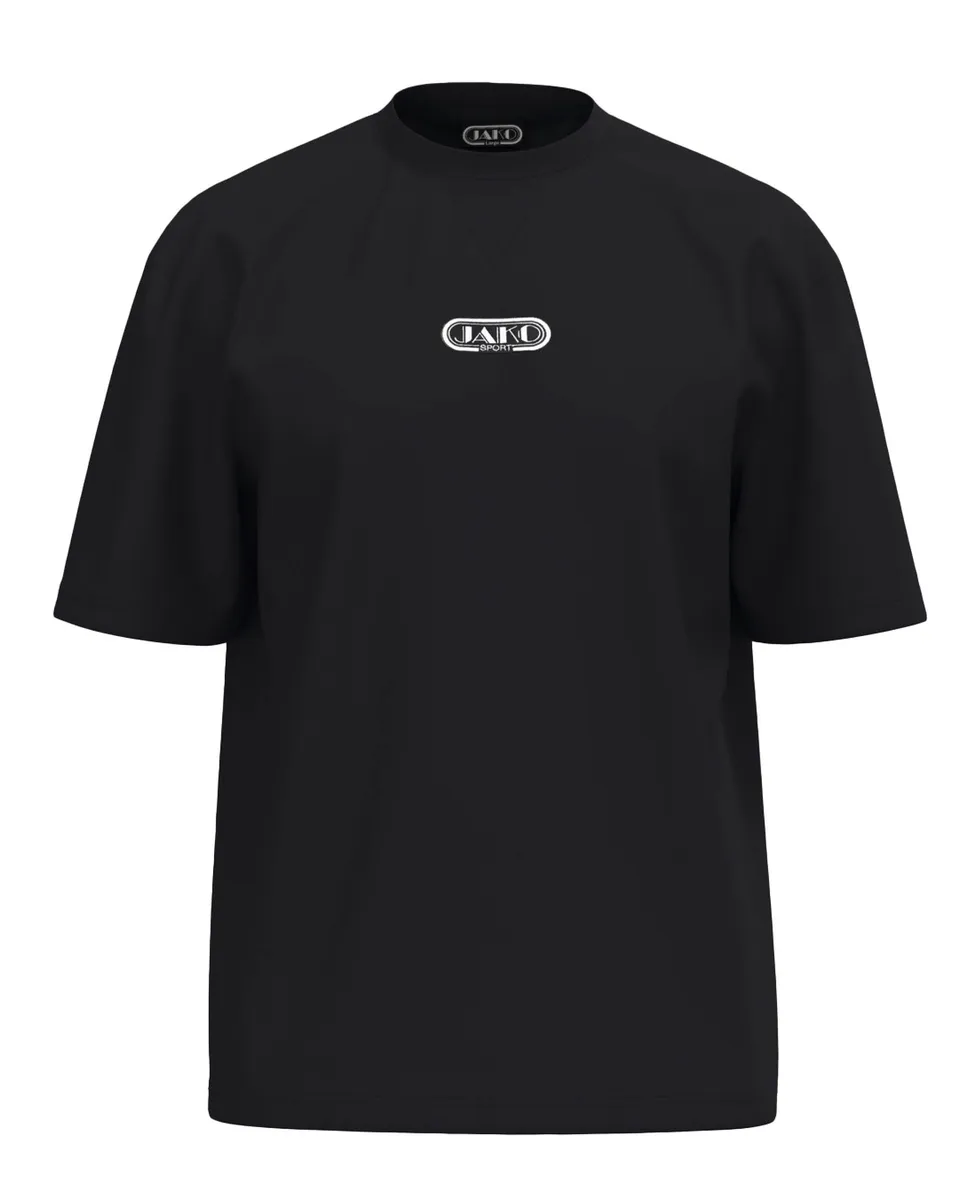 jako-wardrobe-t-shirt-unisex-schwarz-bio-baumwolle image 1