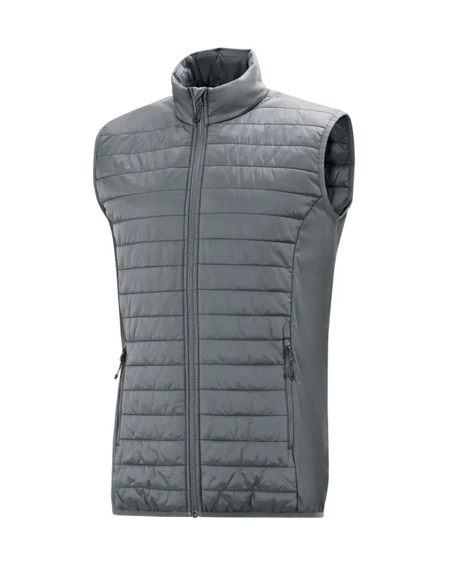 jako-base-steppweste-herren-grau-m-mit-stehkragen-warm image 1