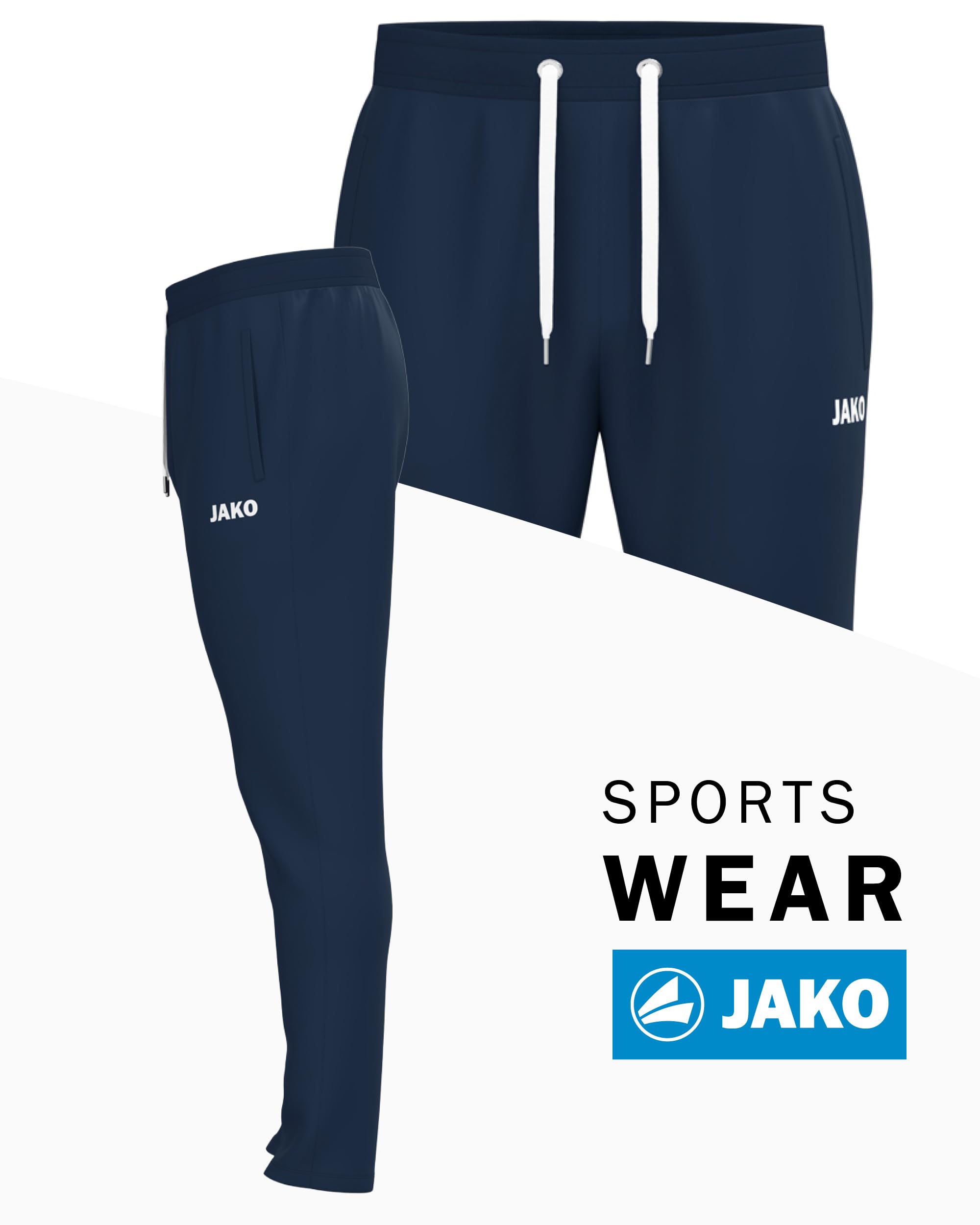 jako-one-cotton-kinder-jogginghose-grau-baumwolle image 2
