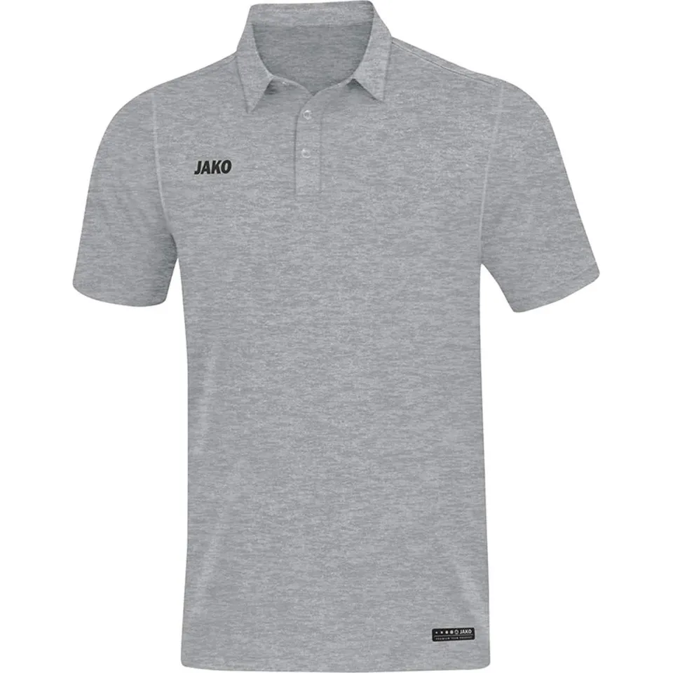 jako-premium-basics-6329-polo-herren-anthrazit-meliert-m image 1