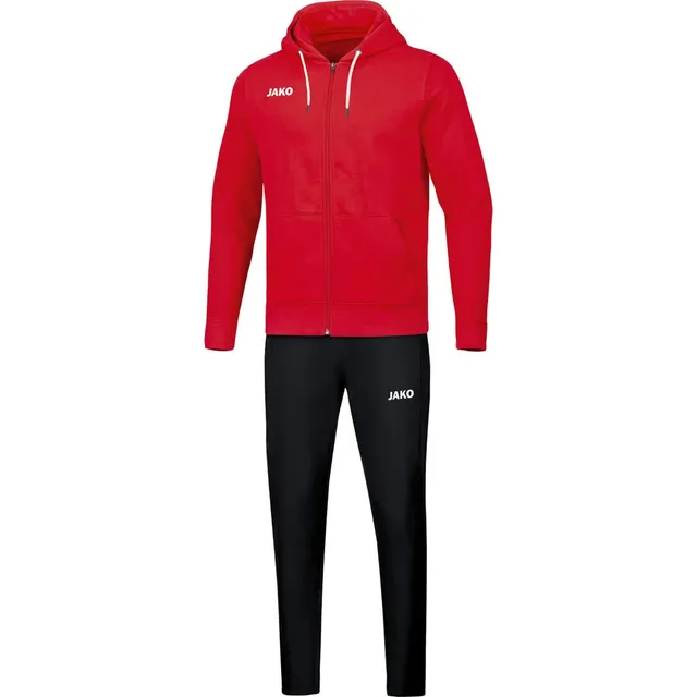 jako-base-jogginganzug-kinder-140-mit-kapuze-bio-baumwolle image 1