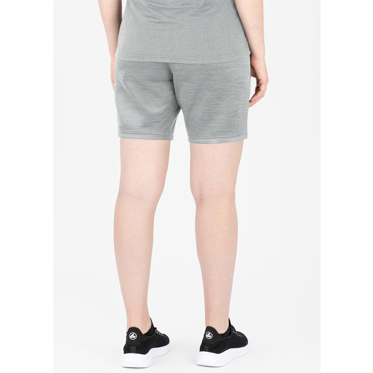 jako-challenge-short-damen-sportshorts-hellgrau-meliert-34 image 3