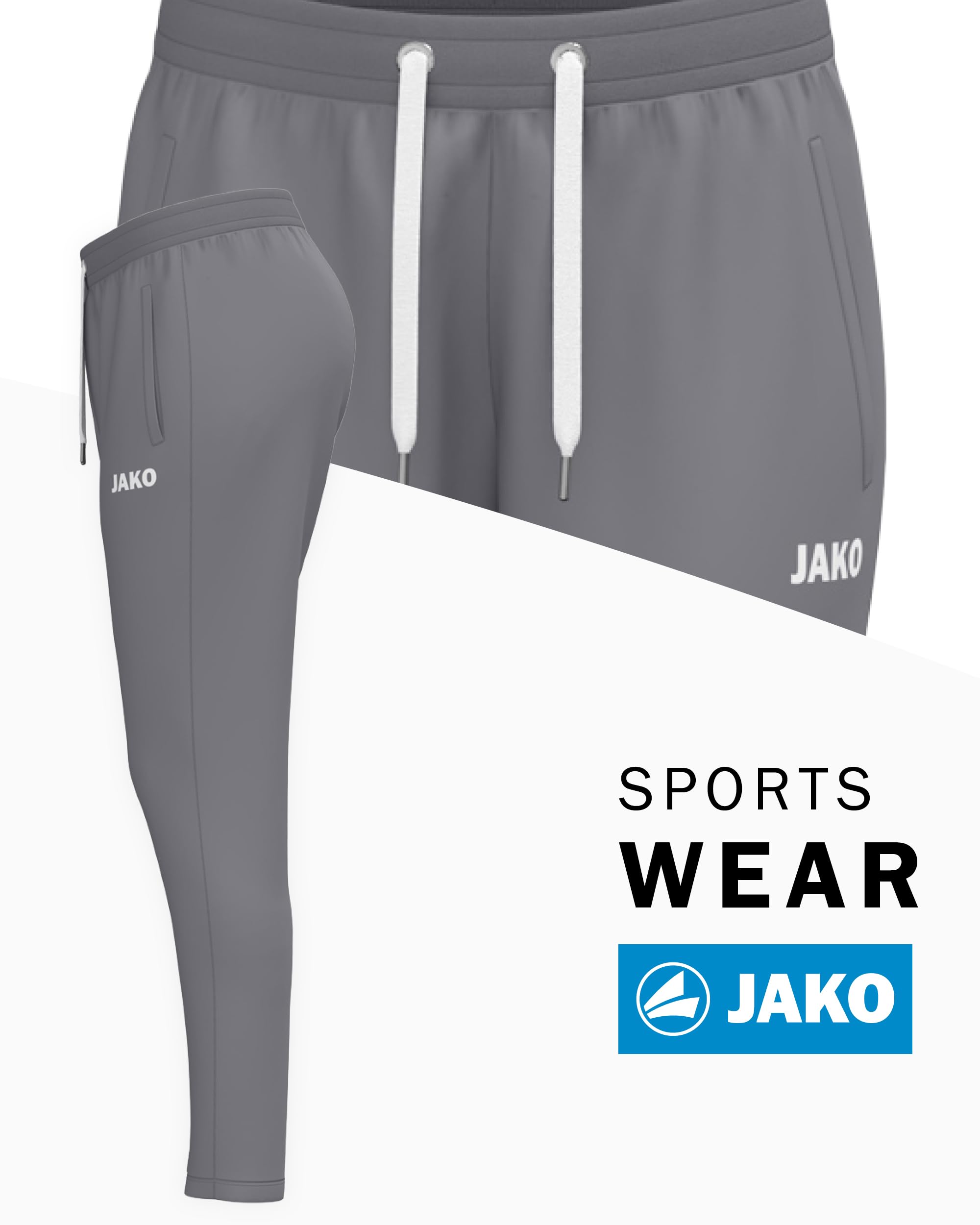 jako-one-jogginghose-damen-baumwolle-gr-38-schwarz image 2