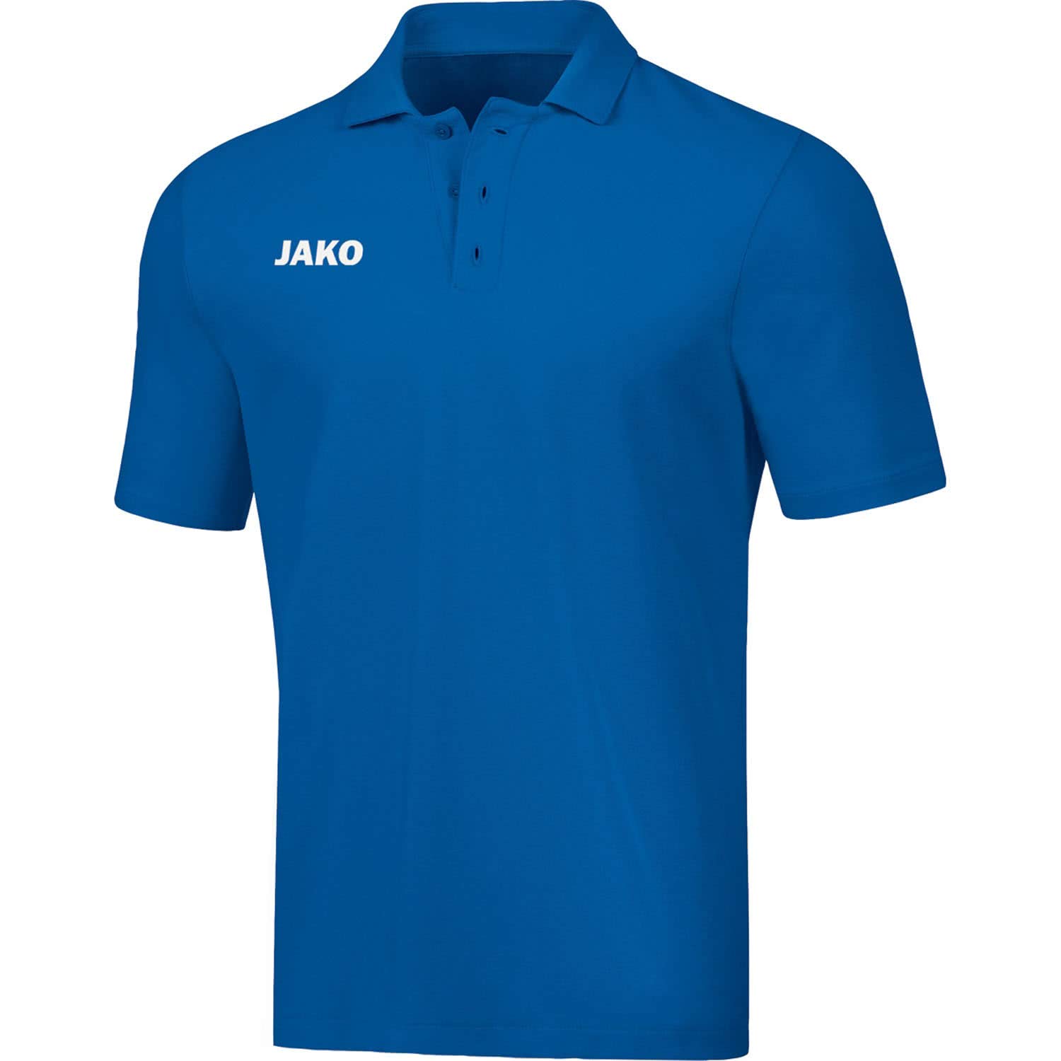 jako-base-polo-kinder-140-jako-blau-bio-baumwolle image 3