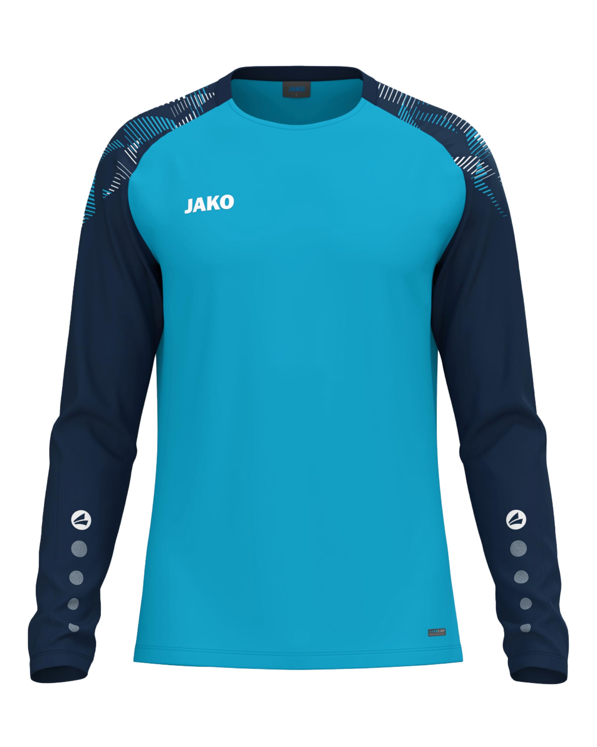 jako-sonic-sweatshirt-kinder-aqua-marine-128-atmungsaktiv image 1