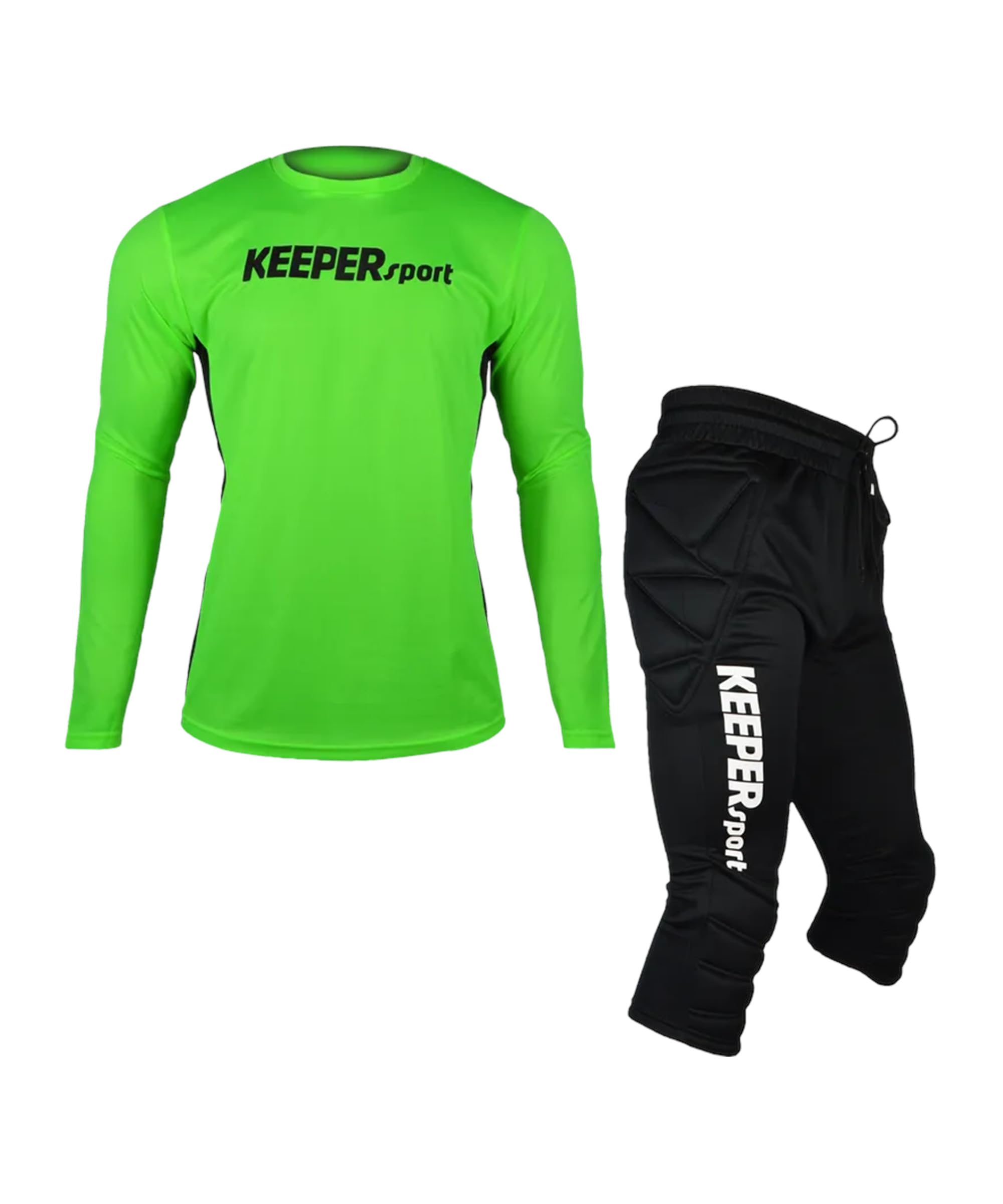 keepersport-torwarttrikot-herren-langarm-rotschwarz-gepolstert image 5