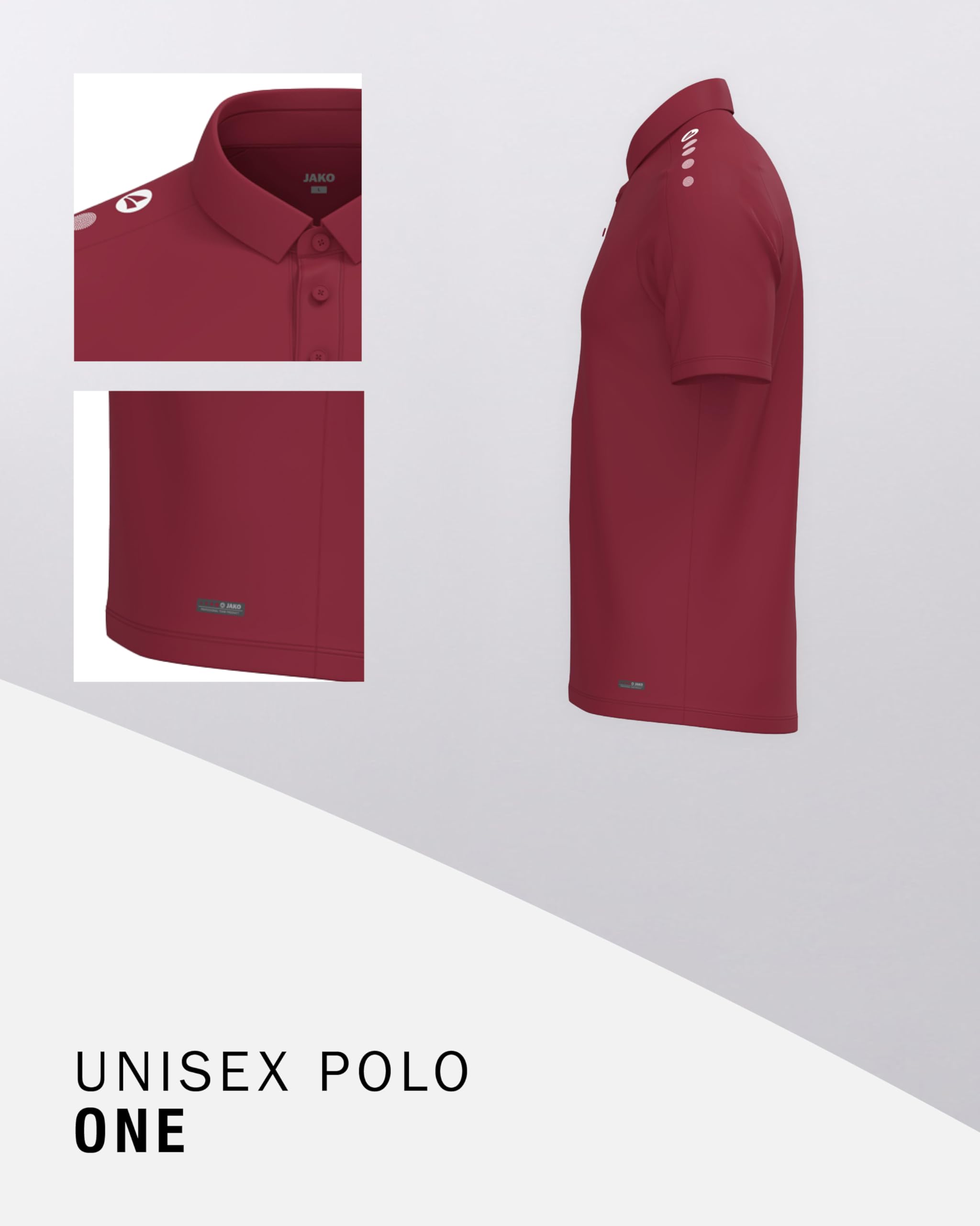 jako-one-polo-unisex-keep-dry-polyester image 4
