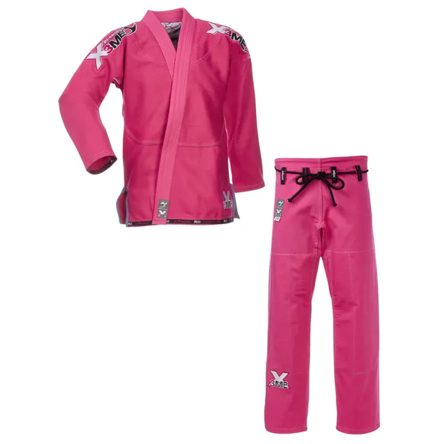 ju-sports-extreme-2-0-bjj-gi-damen-schwarz-pink-f4-500g image 1
