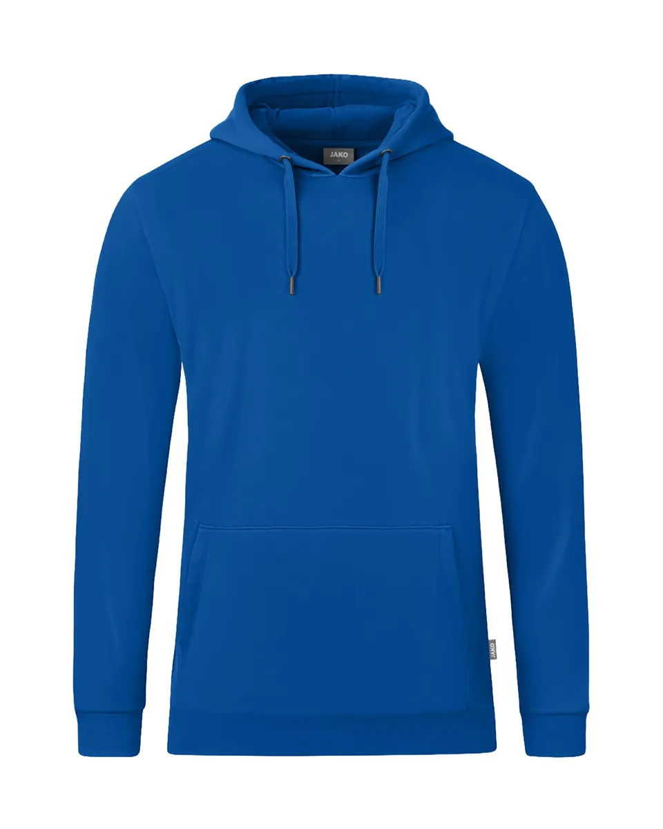 jako-base-organic-kapuzensweat-herren-blau-kapuzenpulli image 1