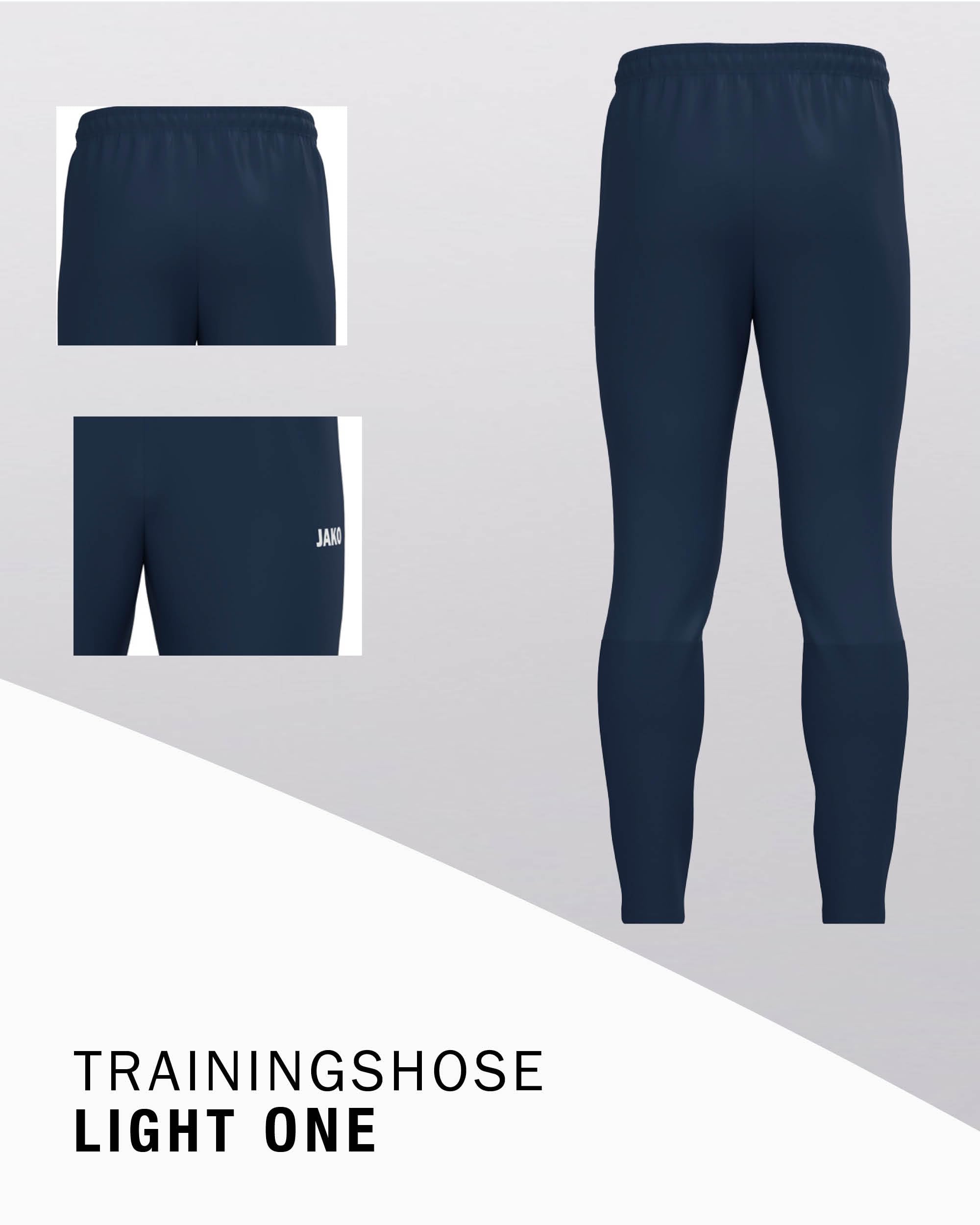 jako-one-light-trainingshose-schwarz-keep-dry-unisex image 3
