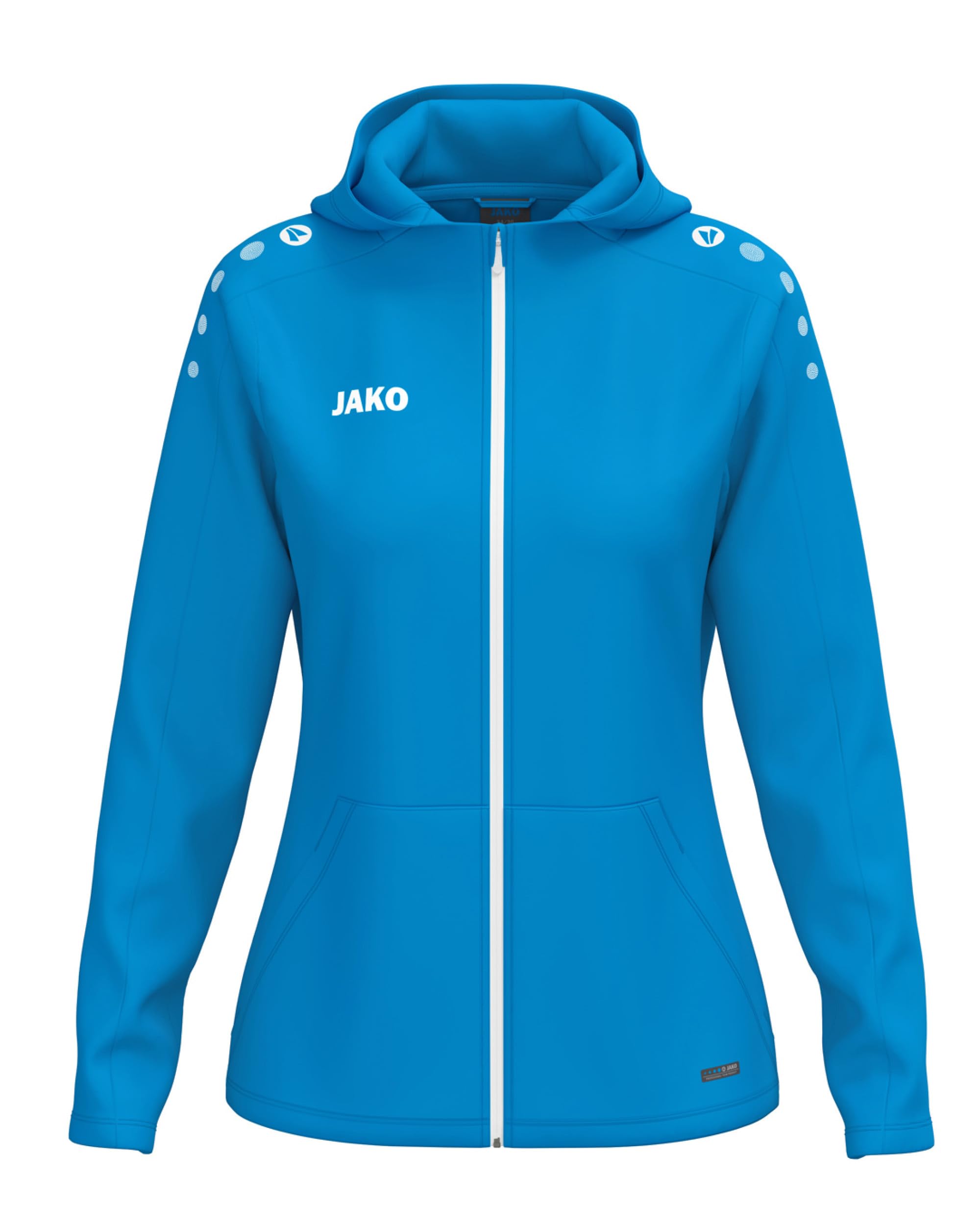 jako-one-kapuzenjacke-damen-schwarz-micro-fleece image 8