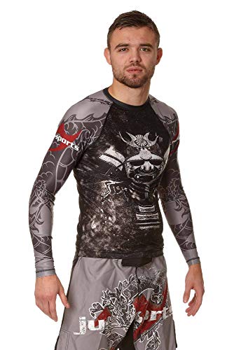 ju-sports-rash-guards-dark-line-kabuto-rashguard-langarm image 4